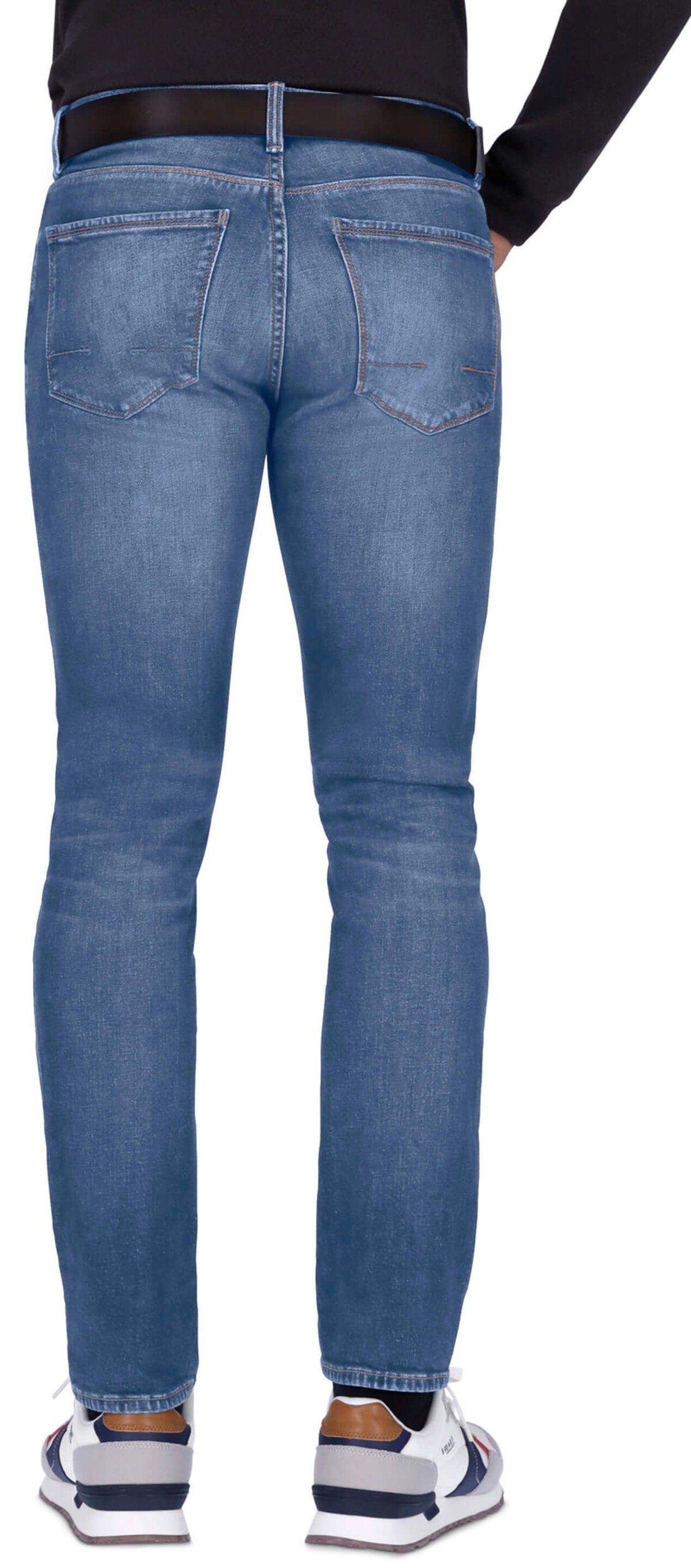 Pierre Cardin Regular-fit-Jeans PIERRE CARDIN Pocket Five Lyon Tapered Jeans blue Lyon