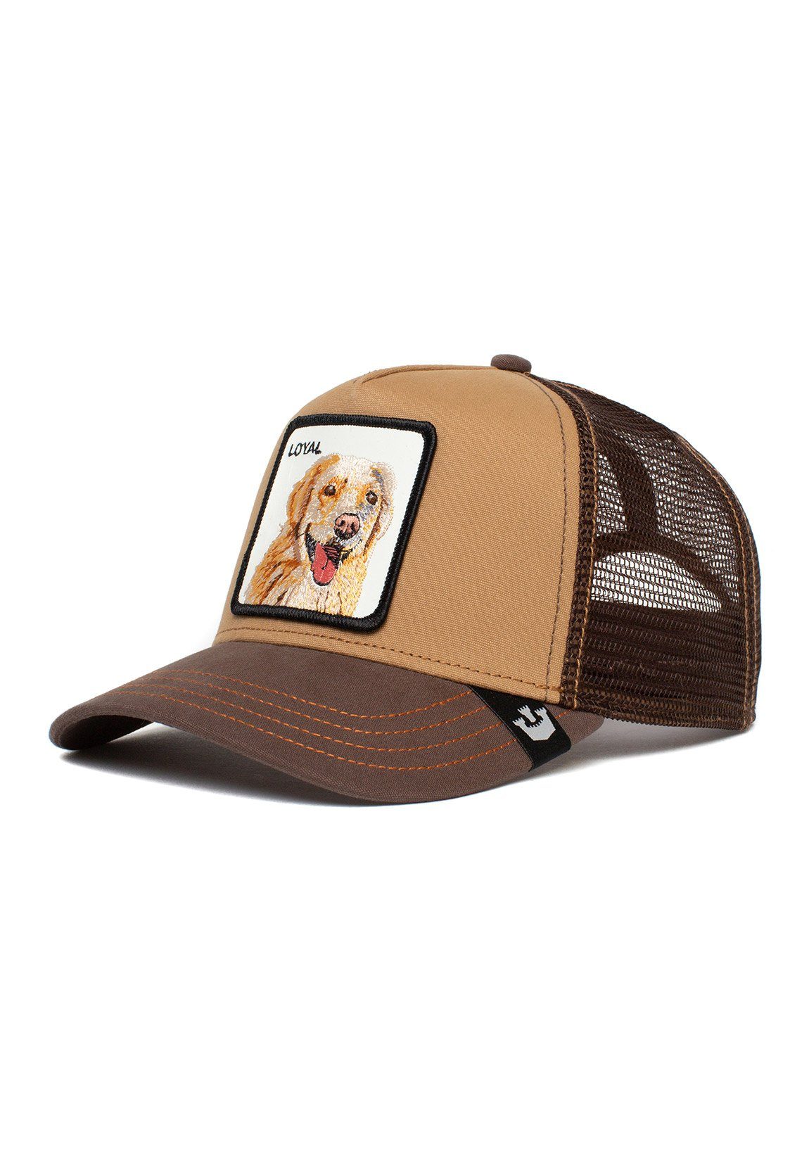 GOORIN Bros. Trucker Cap Goorin Bros. Trucker Cap THE LOYAL DOG Brown Braun