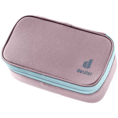 deuter Federmäppchen Pencil Case, grape-dusk, Rosa / Hellblau, für Stifte, Geodreieck