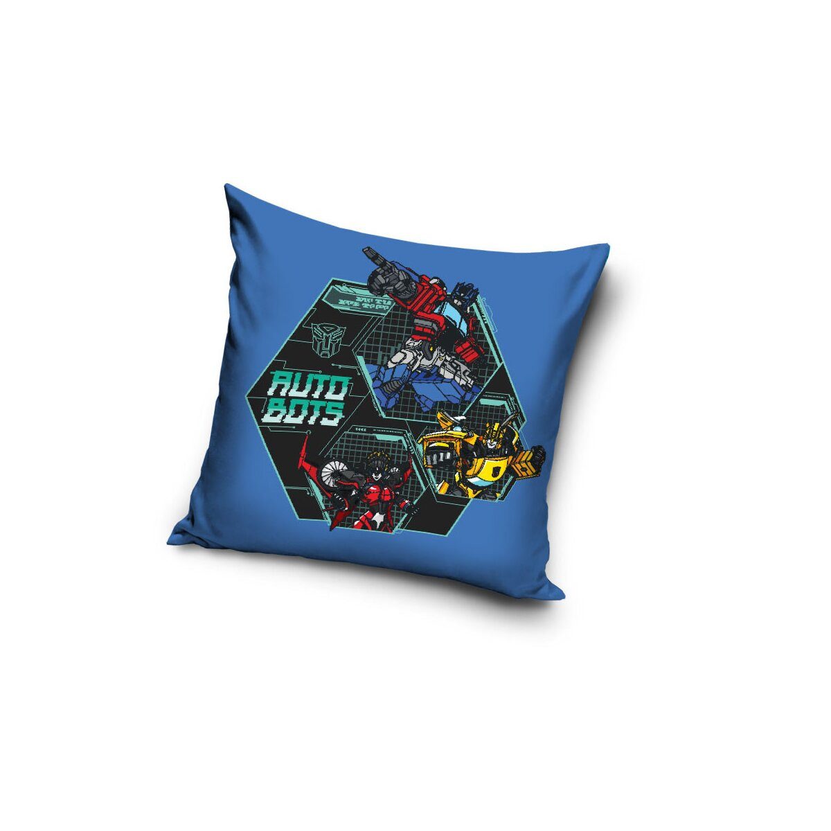 Transformers Kissenbezug Transformers Kissenbezug 40x40cm – Autobots Blue Velours