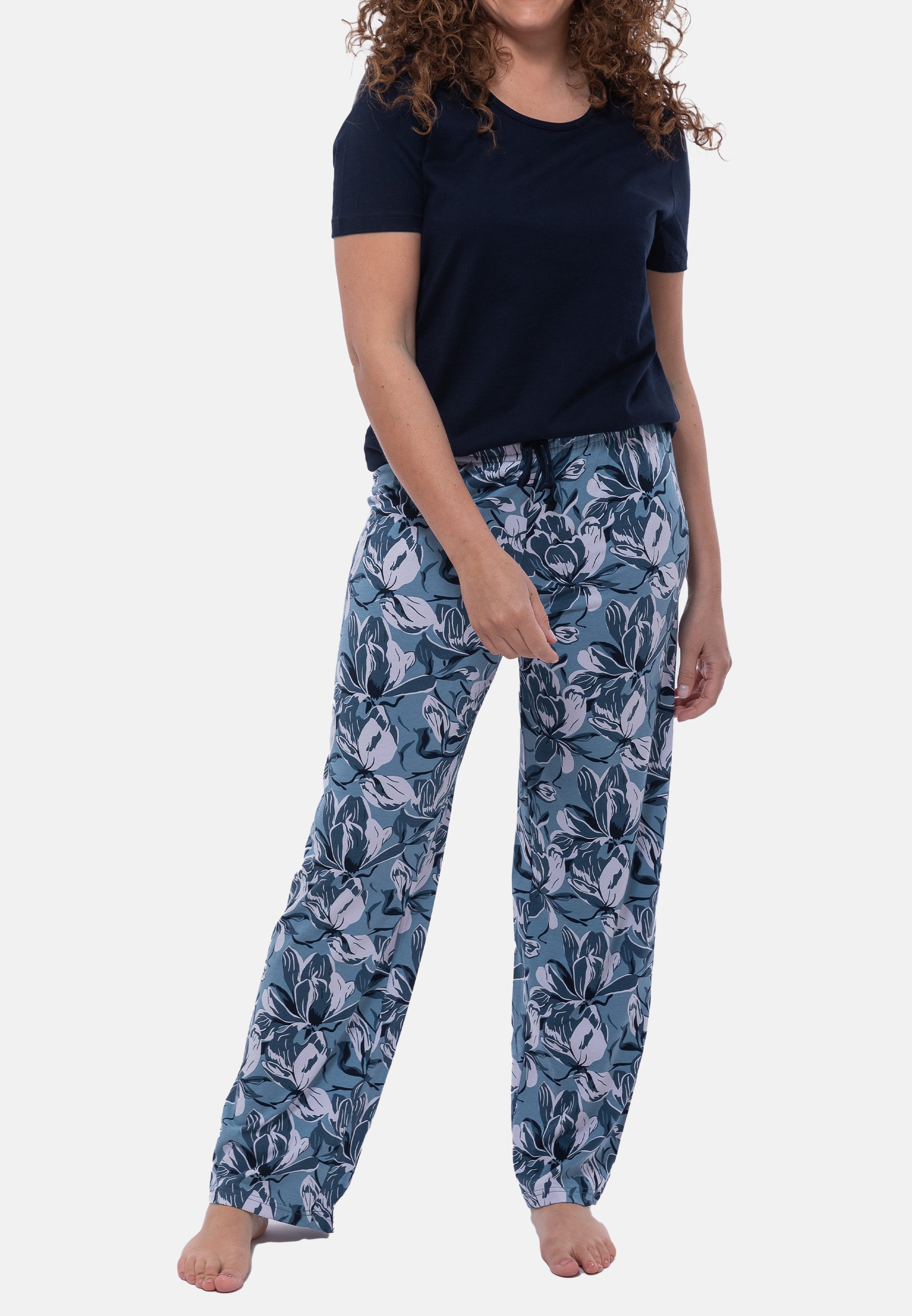 Ammann Pyjama Night & Home (Set, 2 tlg) Schlafanzug - Baumwolle - Atmungsaktiv