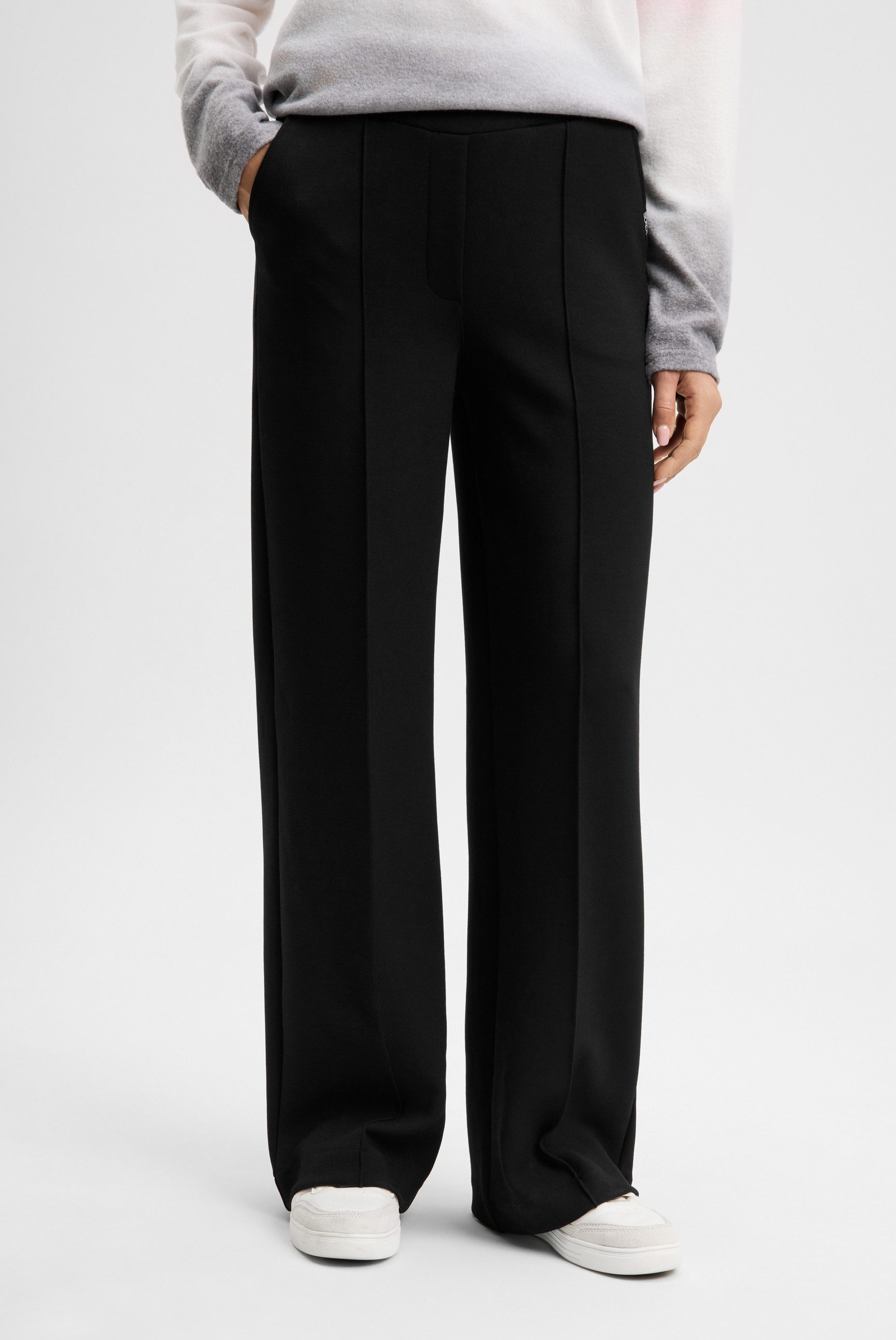 SOCCX Stoffhose mit weitem Bein günstig online kaufen