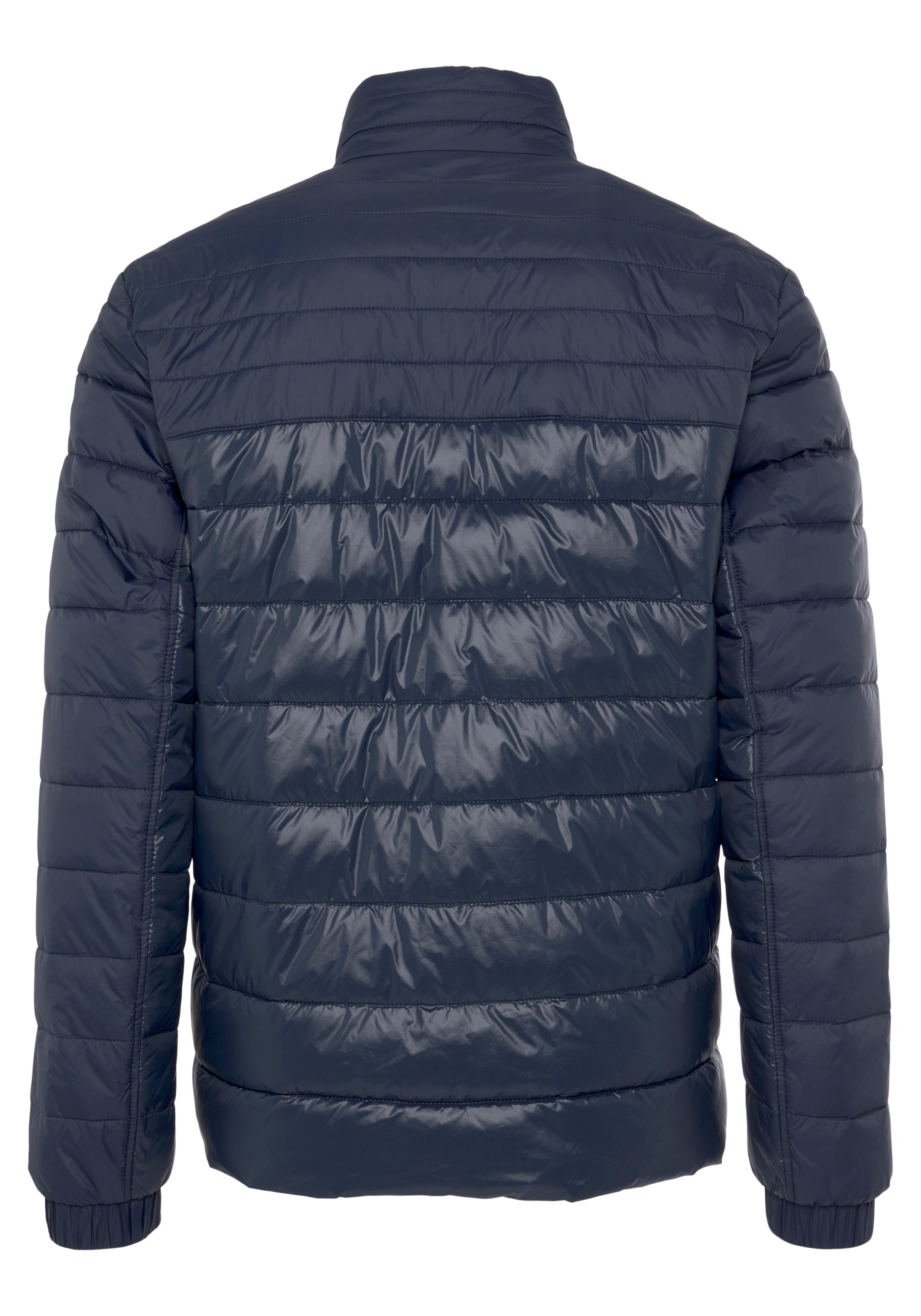 BOSS ORANGE Steppjacke Oden Eingrifftaschen Dark_Blue mit seitlichen