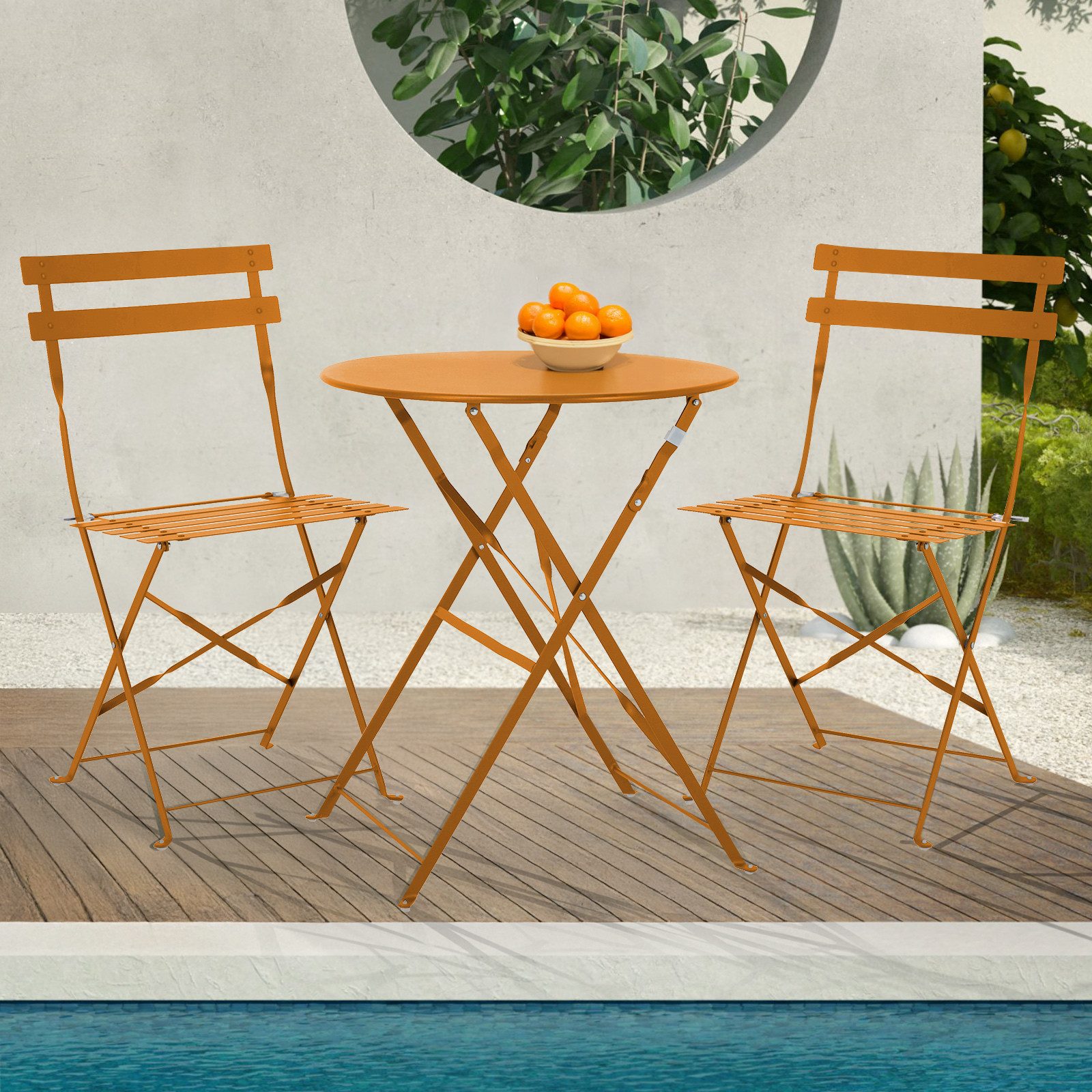 SVITA Balkonset BERLIN, (Set, 3-tlg., Bistro-Set), günstig online kaufen