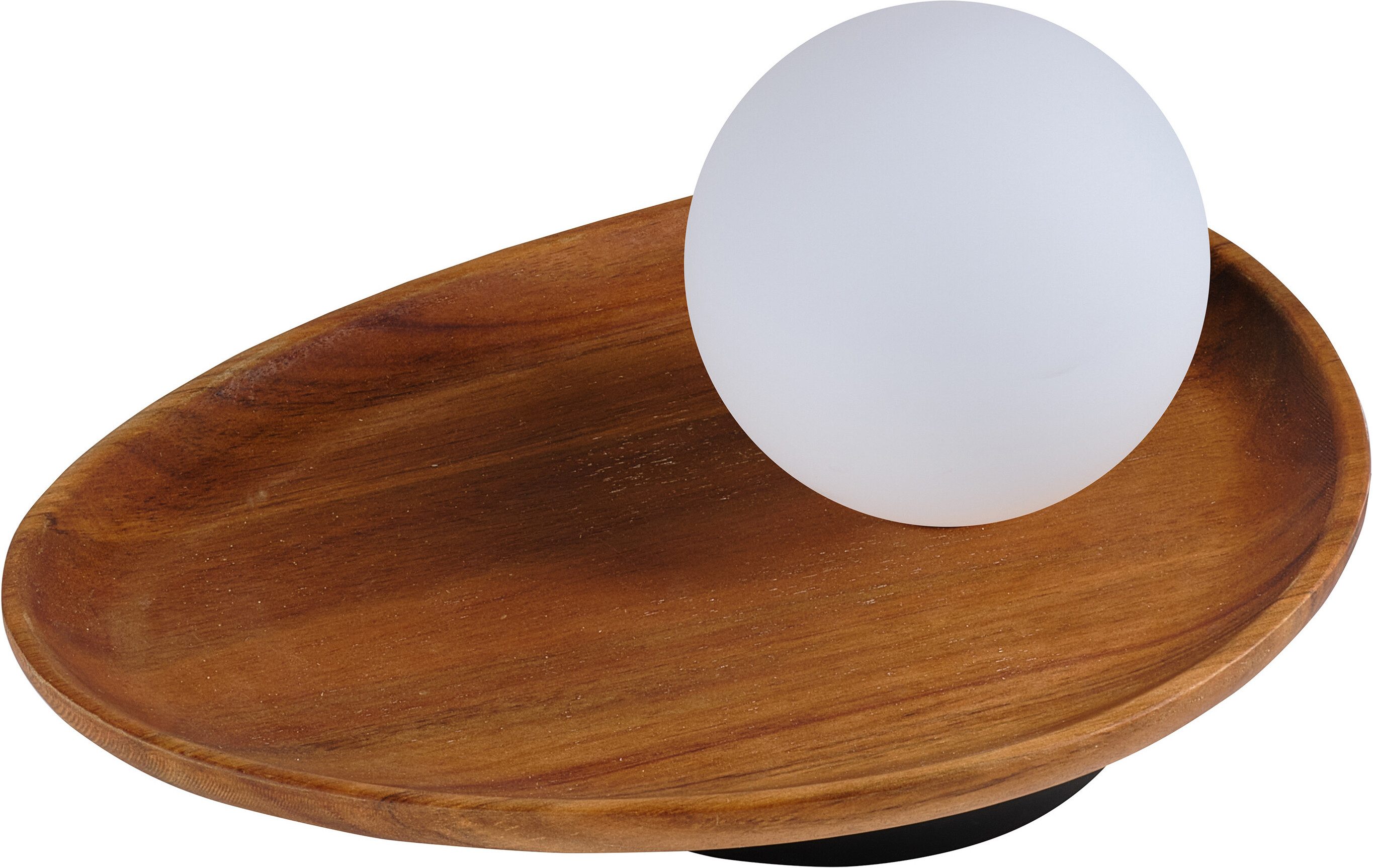 Osram Tischleuchte Decor Acacia-Wood Nest, ohne Leuchtmittel, braun, Fassung G9