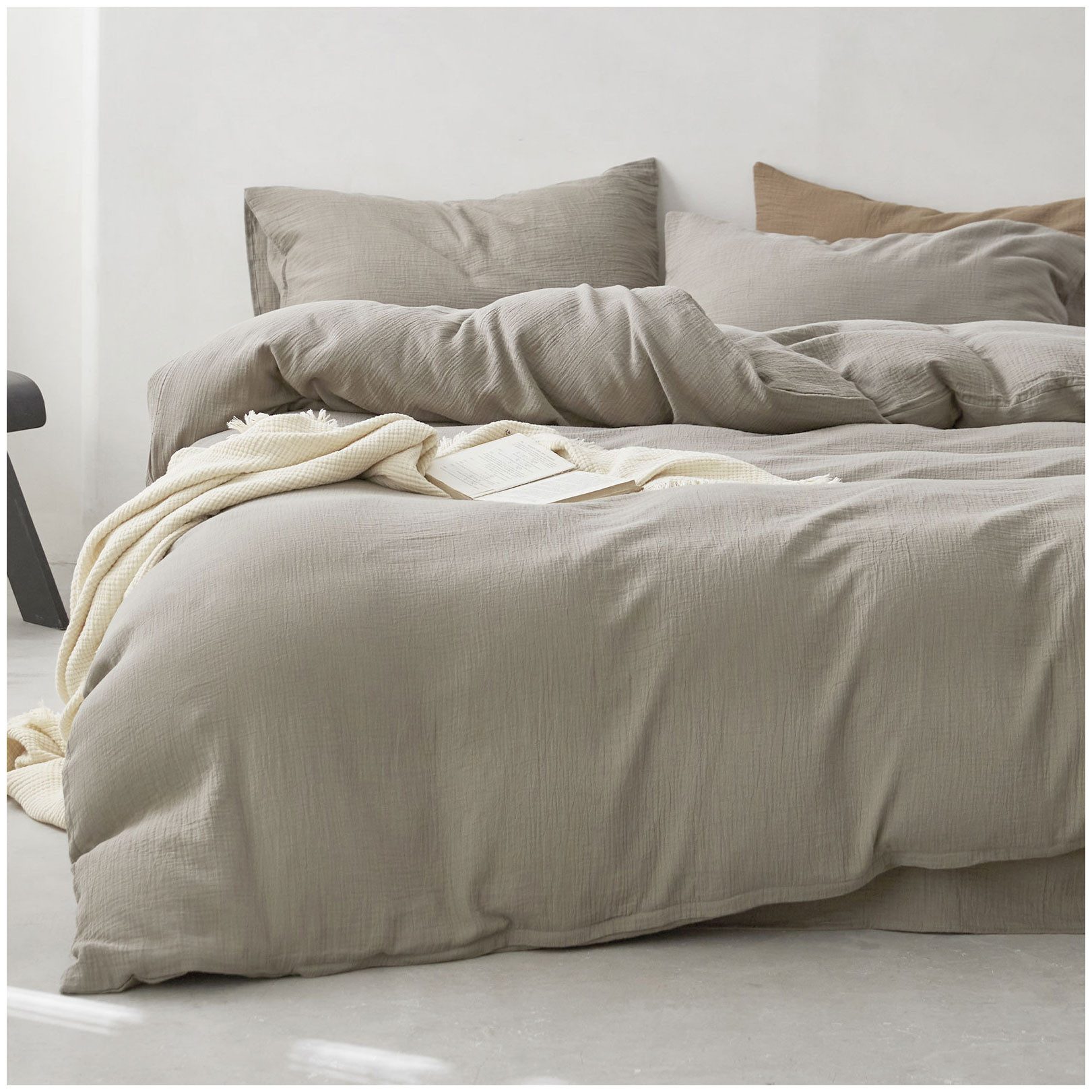 KEAYOO Bettwäsche SBD Double Gauze, Baumwolle, günstig online kaufen