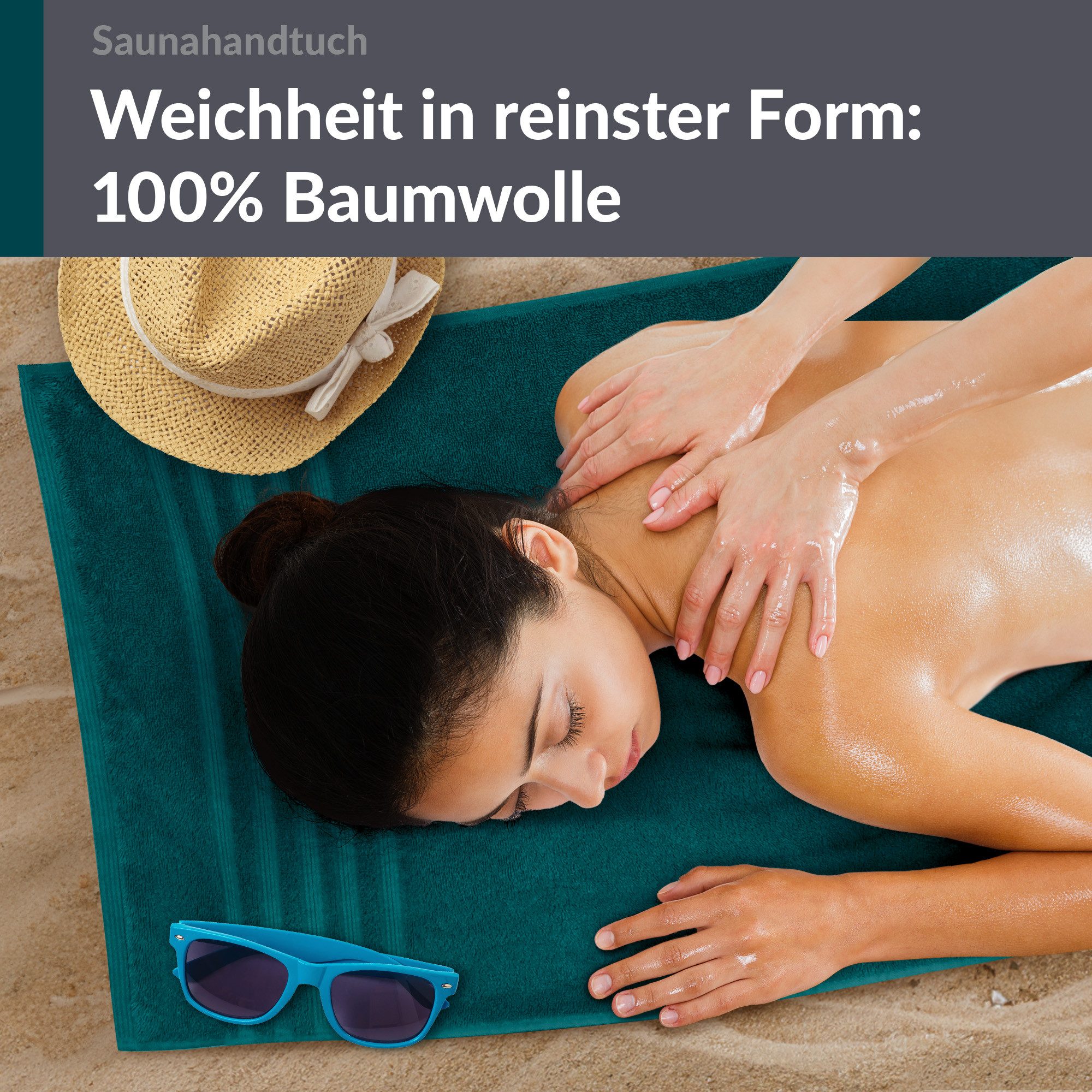 Lashuma Saunatuch XXL Handtuch London, Frottee (1-St), Badetuch Damen & Badehandtuch Herren 100x200 cm - Saunahandtuch 80x220