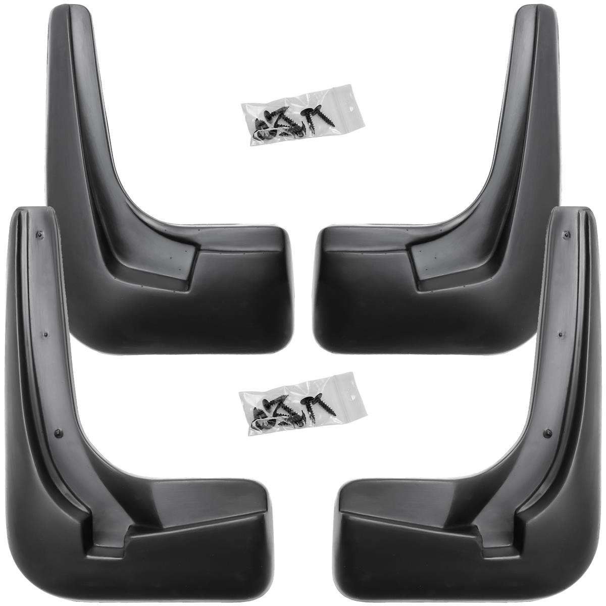 Kfz-Schmutzfänger Set vorne + hinten für Mercedes Vito Viano, W639, BJ 2003-2014