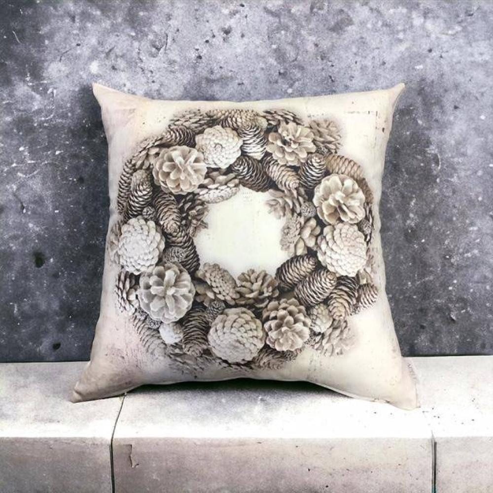 APELT Kissenbezug Apelt Kissenhülle in der Farbe Beige/Braun 45 x 45 cm