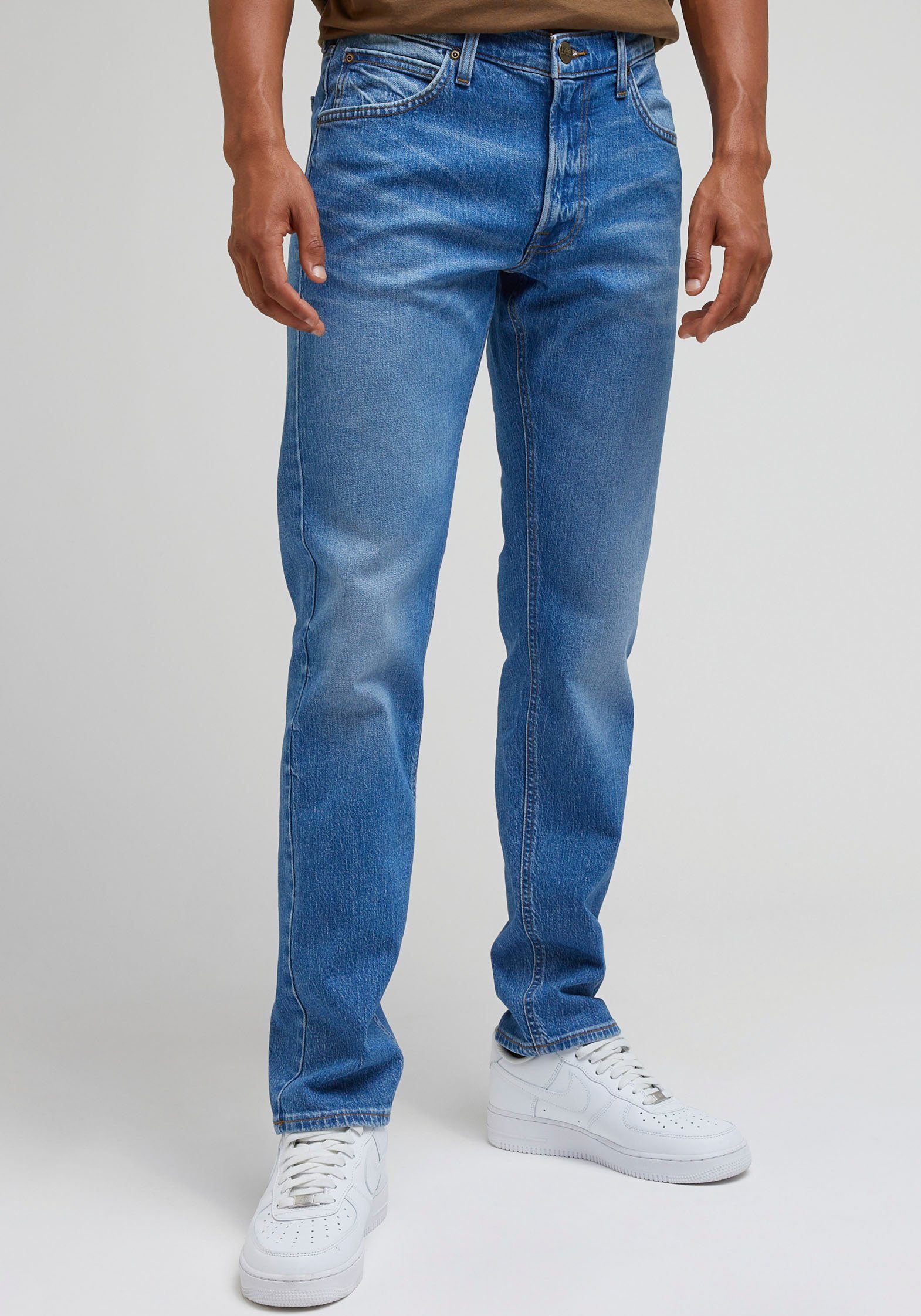 DAREN ZIP FLY indigo Lee® vintage Regular-fit-Jeans