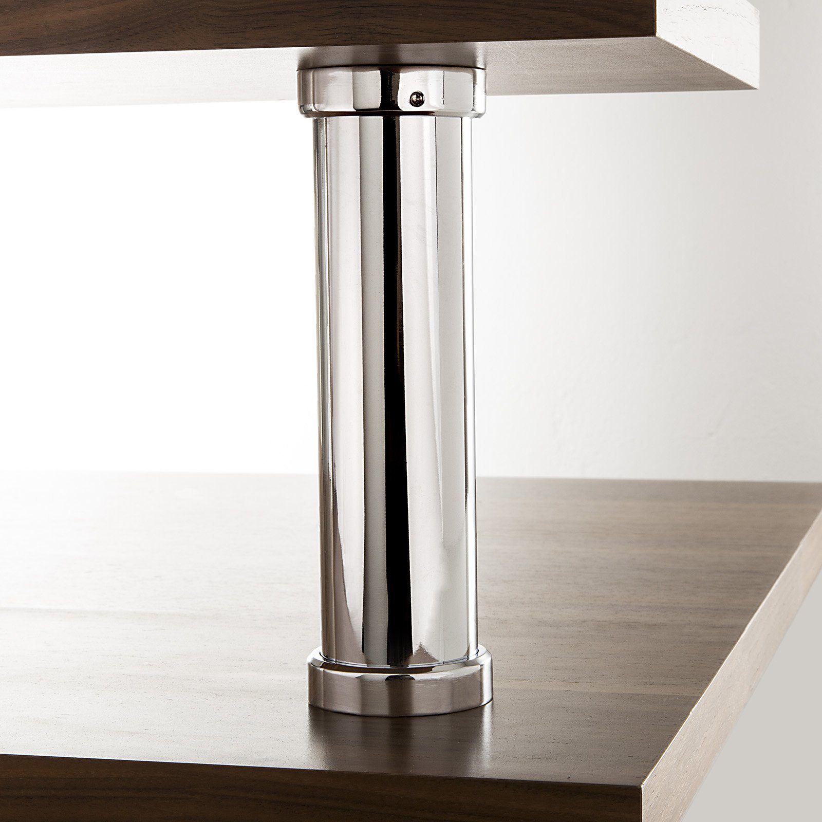 SO-TECH® Tischaufsatz Barkonsole FLORENZ, (1-St), Höhe 200 mm / Ø 50 mm Chrom poliert
