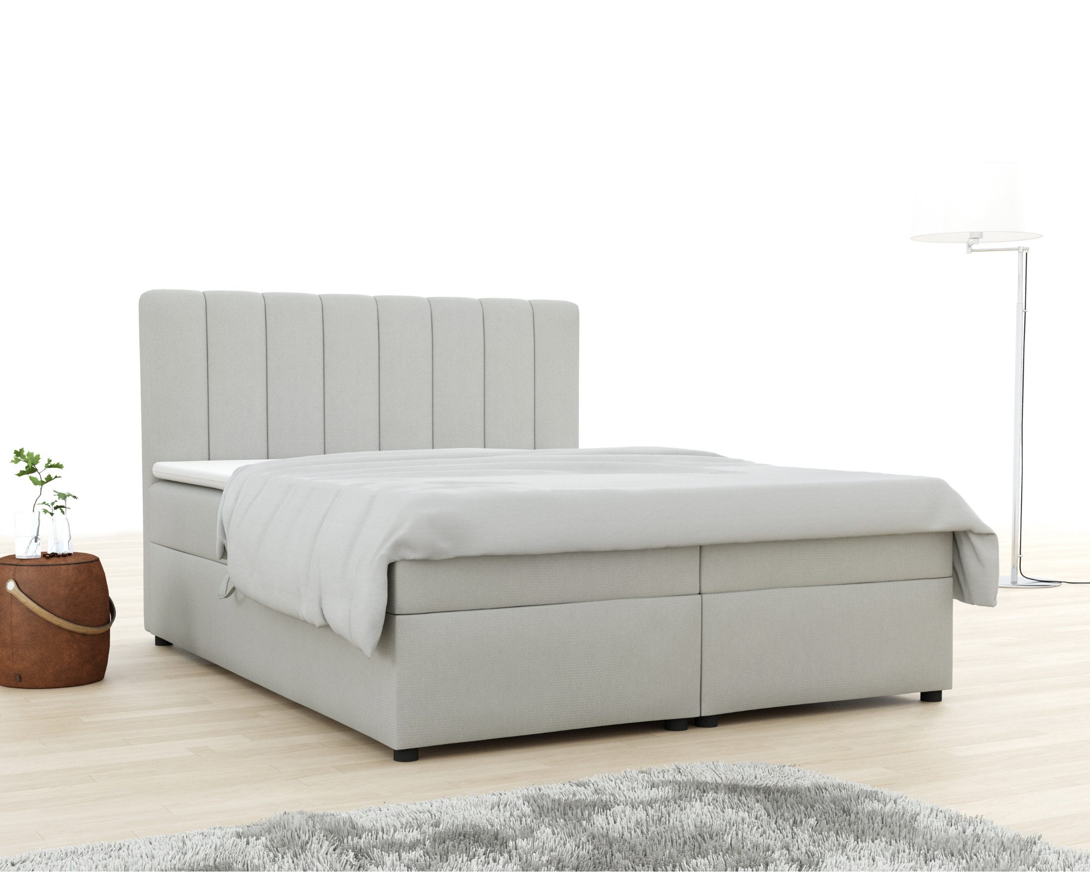 Deine Möbel 24 Boxspringbett RICK Polsterbett günstig online kaufen