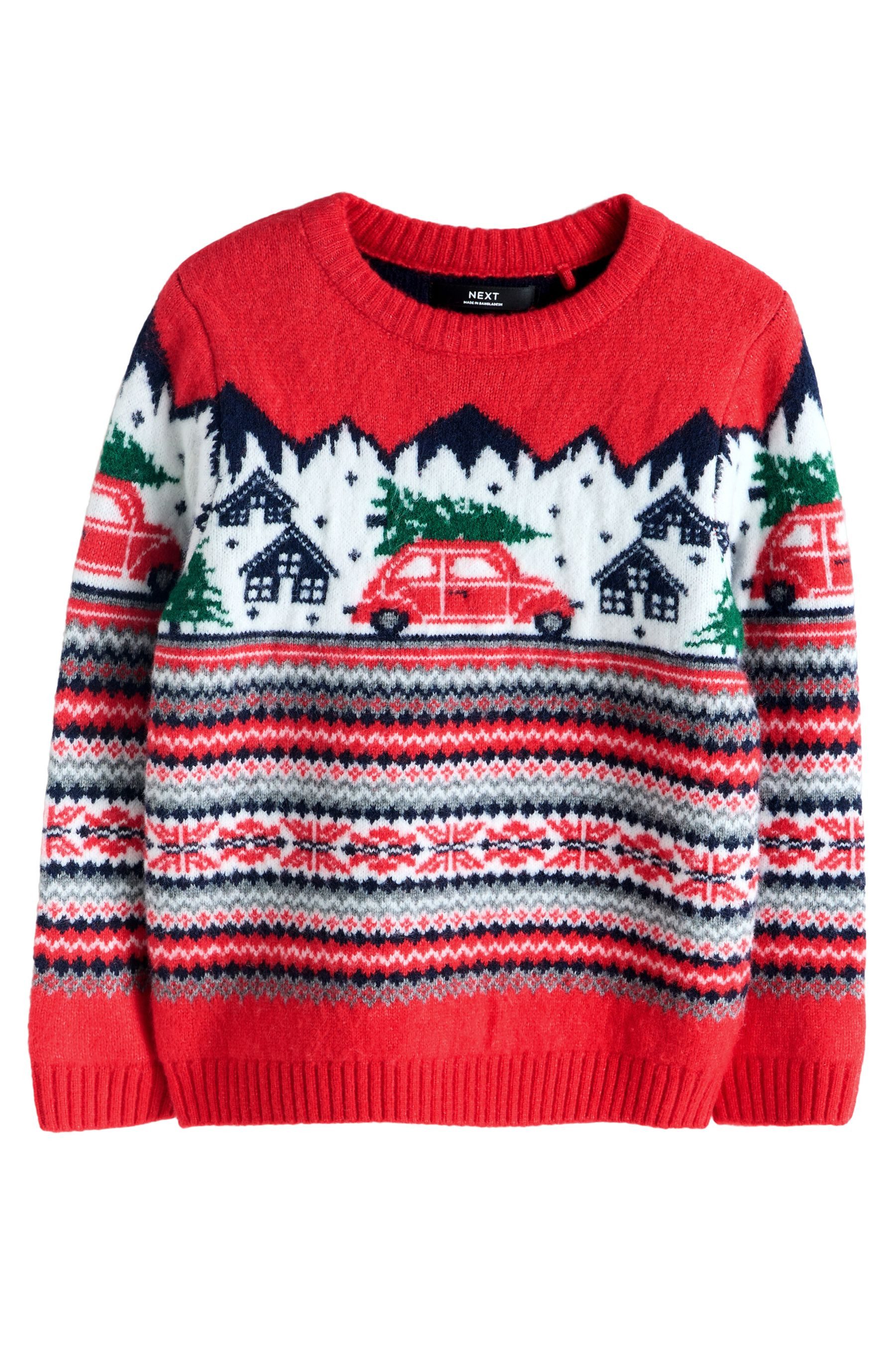 Next Strickpullover Weihnachtspullover (1-tlg)