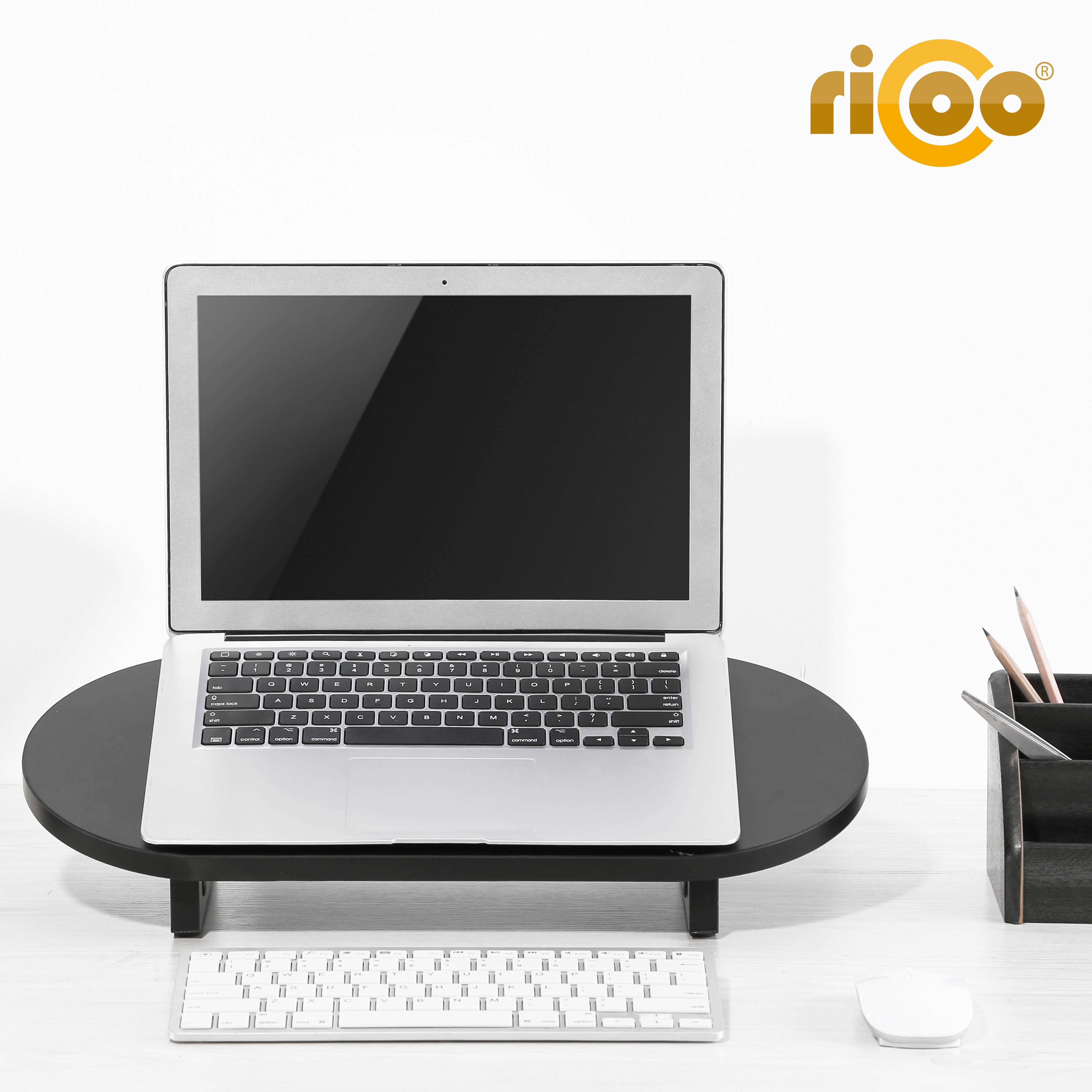 RICOO Schreibtischaufsatz FS0117, (1-St), Laptopständer für Schreibtisch Notebookständer mit Neigungswinkel