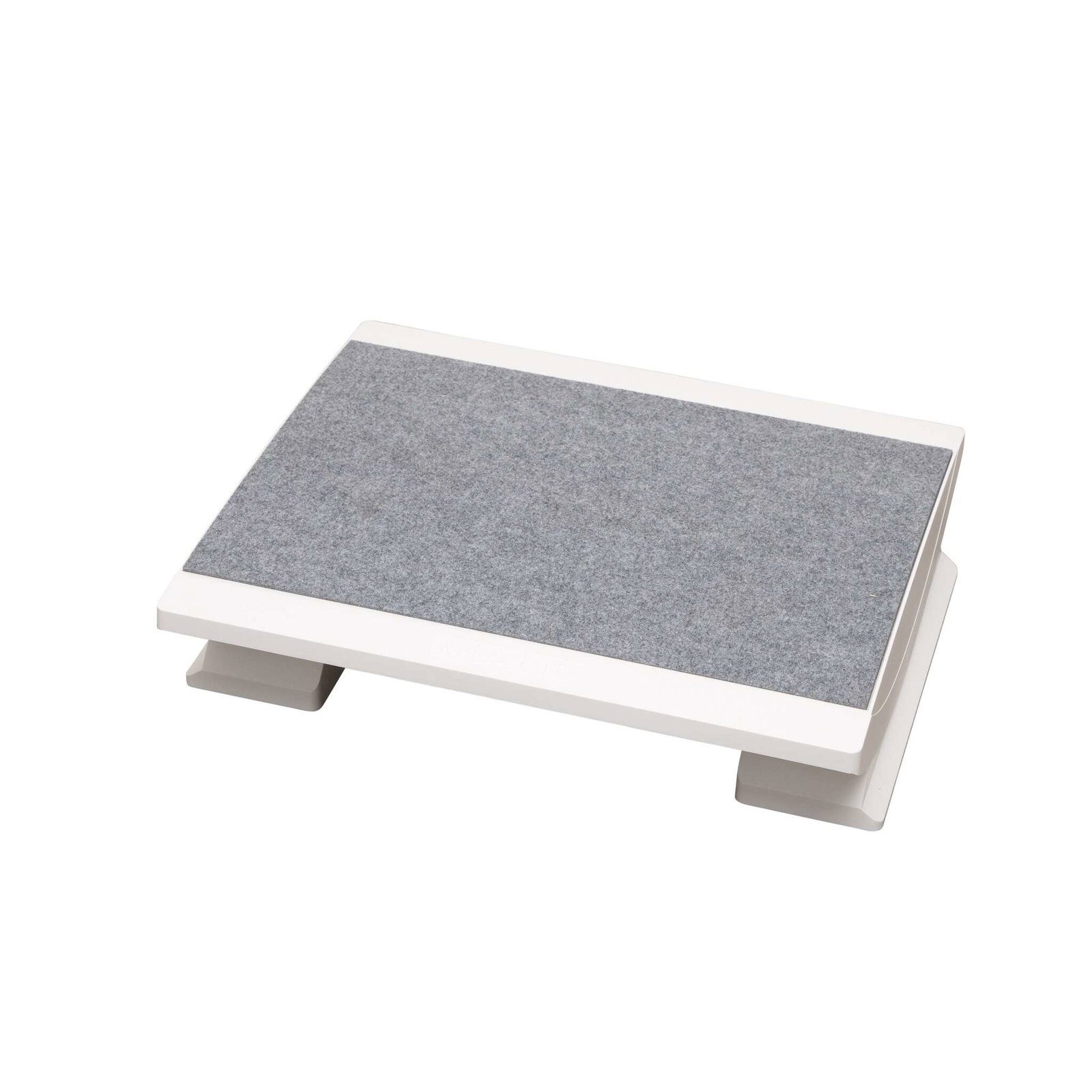MAUL Fußstütze MAUL Fußstütze MAULpro 45 x 39 cm Nadelfilz höhenverstellbar weiß