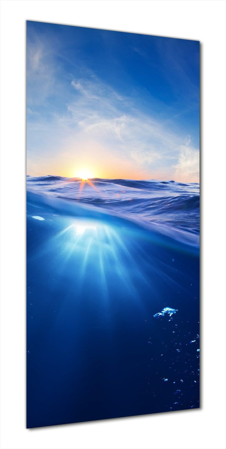 Wallario Duschrückwand Wellen im Meer bei günstig online kaufen