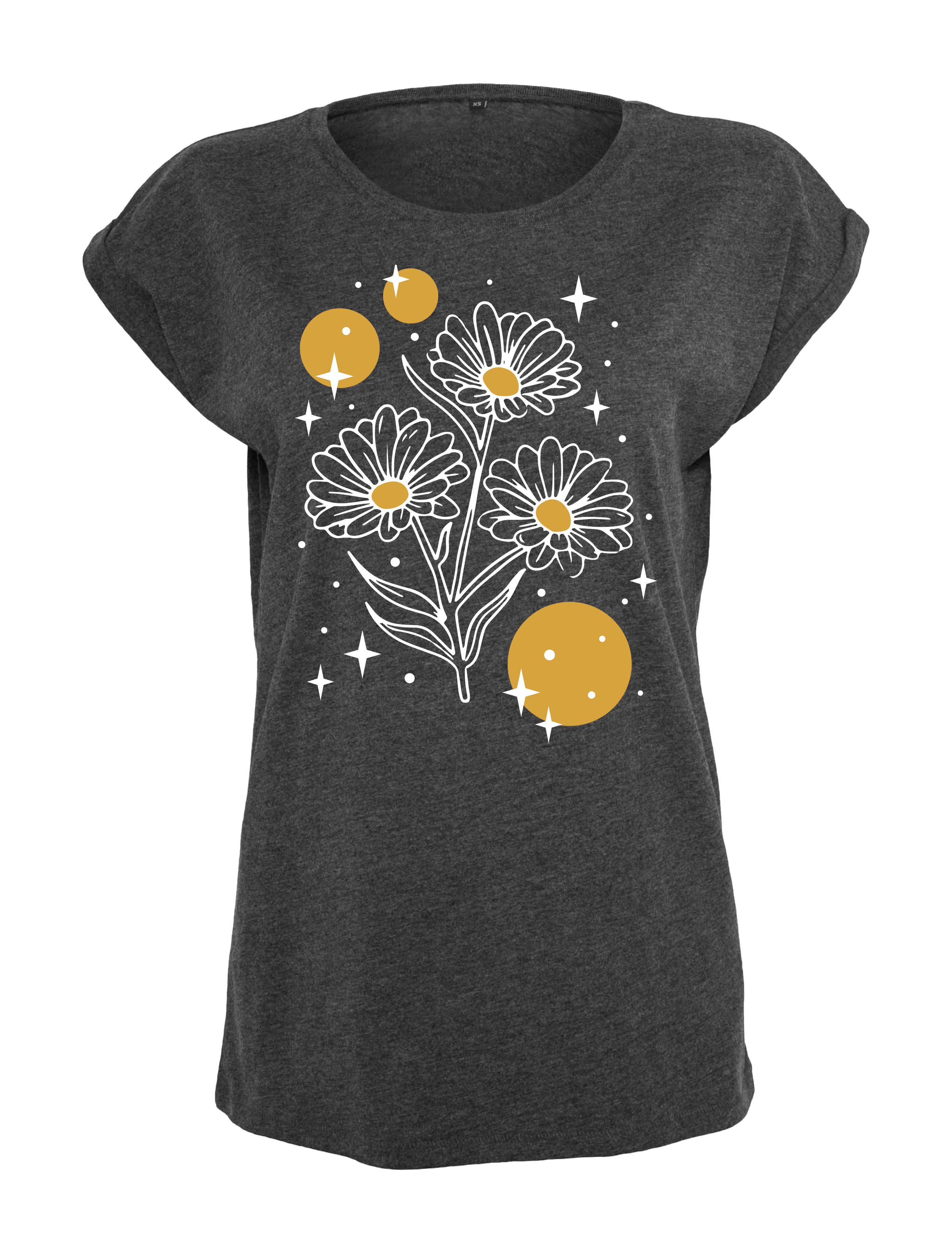 Youth Designz Print-Shirt "Sparkling Flowers" Damen günstig online kaufen