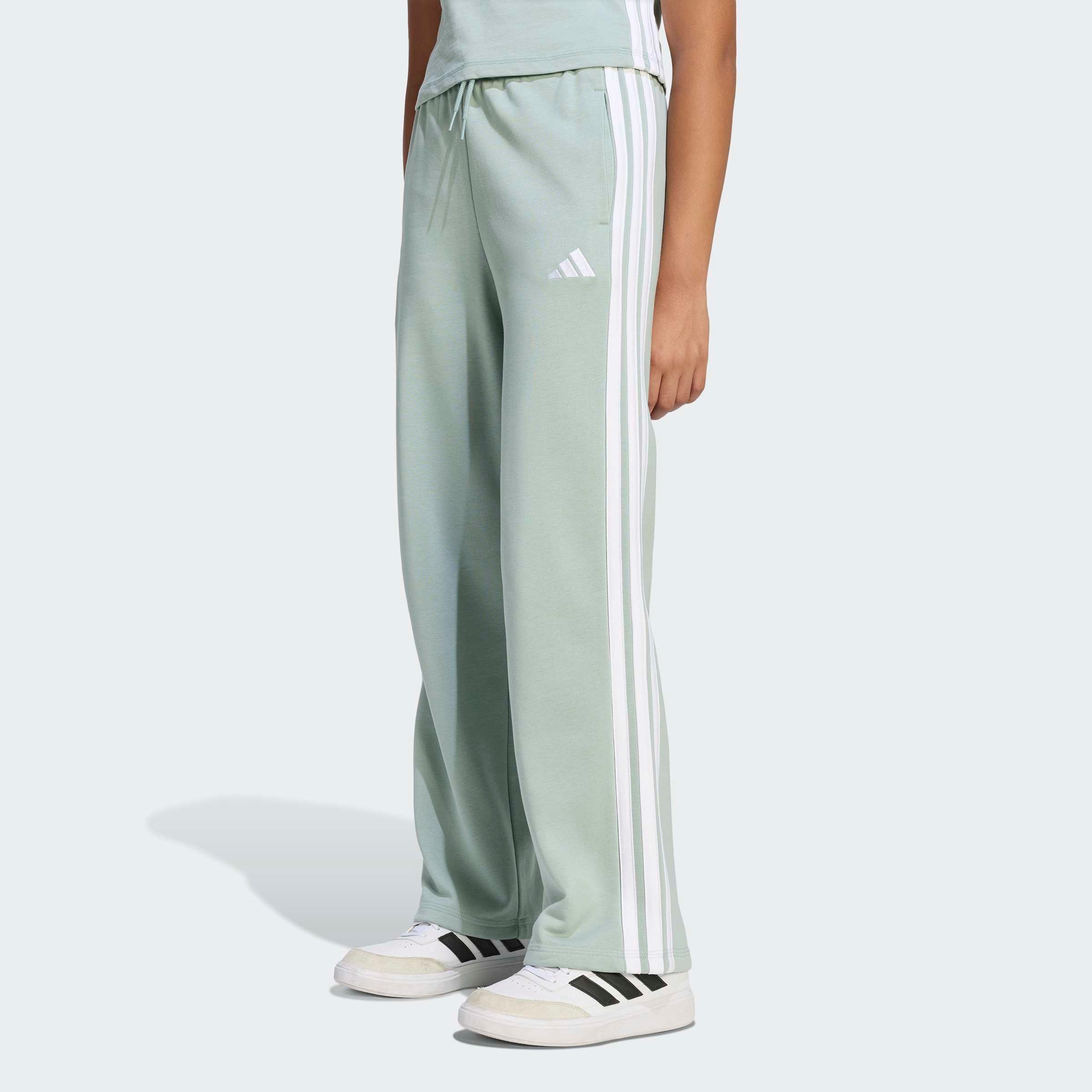 adidas Sportswear Sporthose ESSENTIALS für Kinder, aus Baumwolle, mit Gummizug, normal-weite Passform