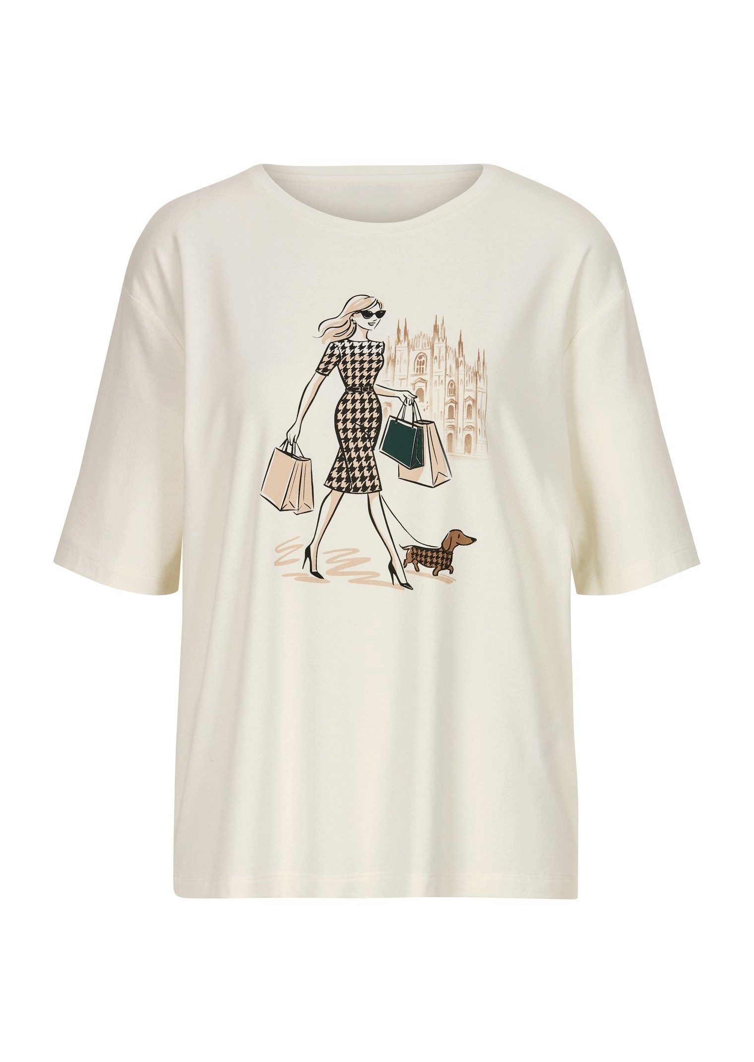 Faber Kurzarmshirt Damenshirt SOFT GRAPHICS