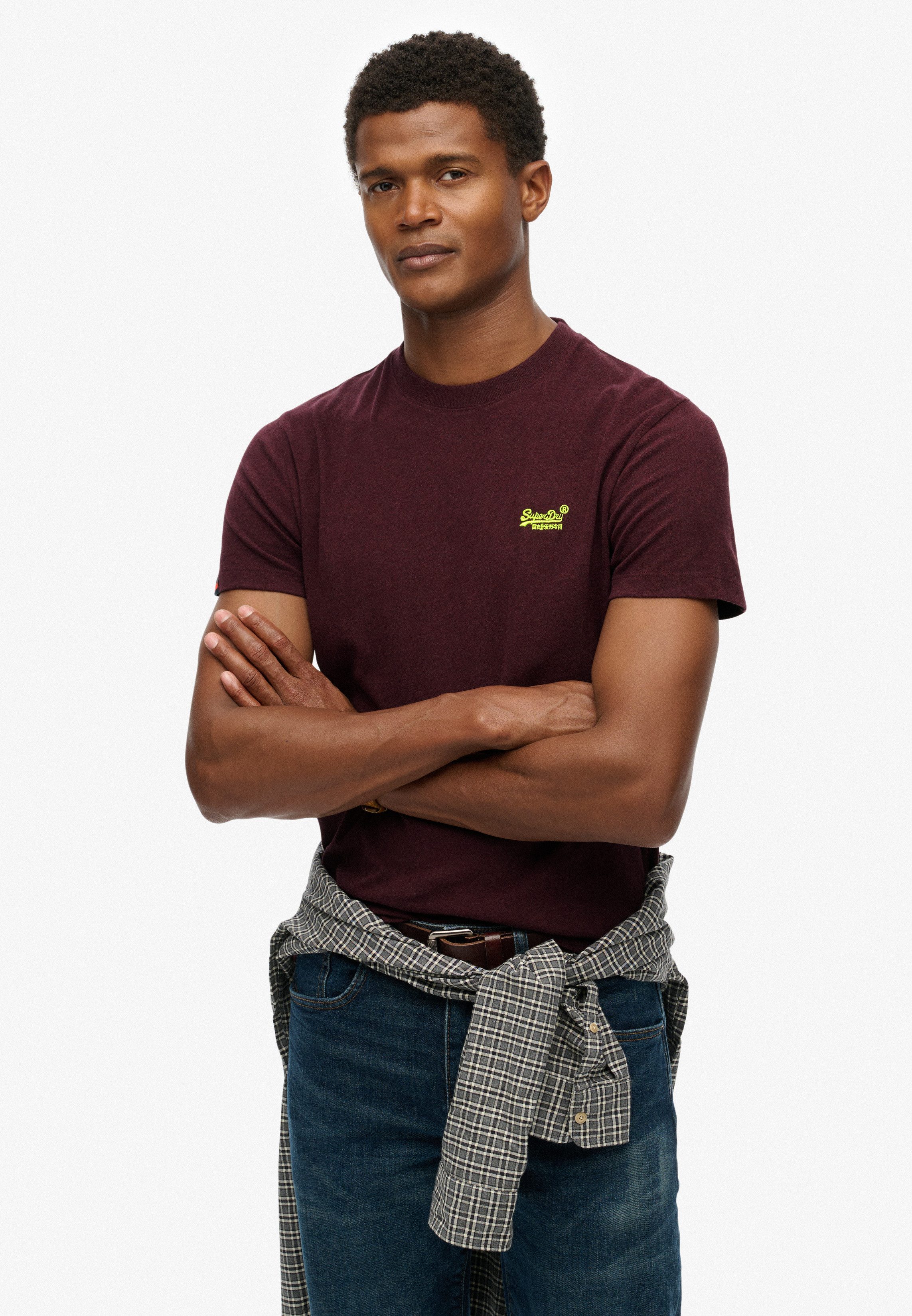 Superdry Rundhalsshirt ESSENTIAL LOGO EMB TEE günstig online kaufen