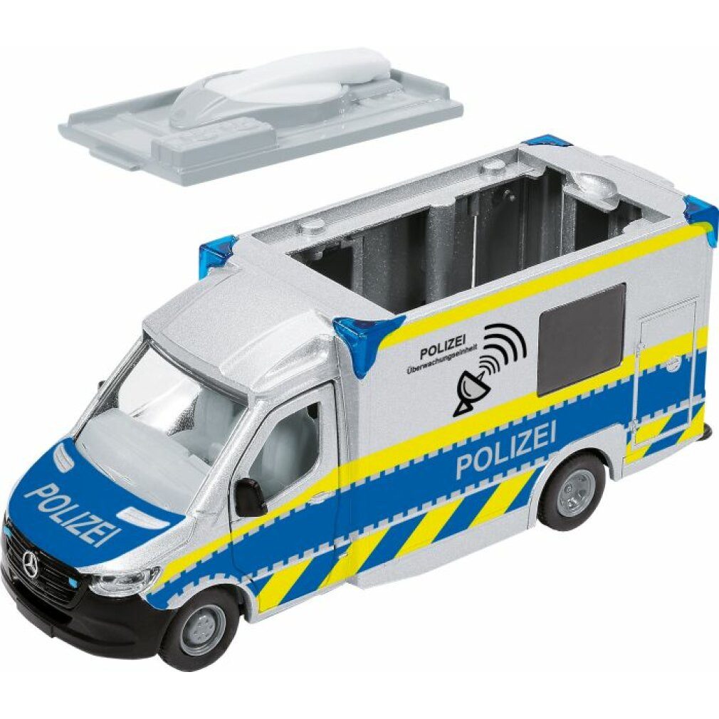 Siku Modellauto SUPER Mercedes-Benz Sprinter Polizei, Modellfahrzeug