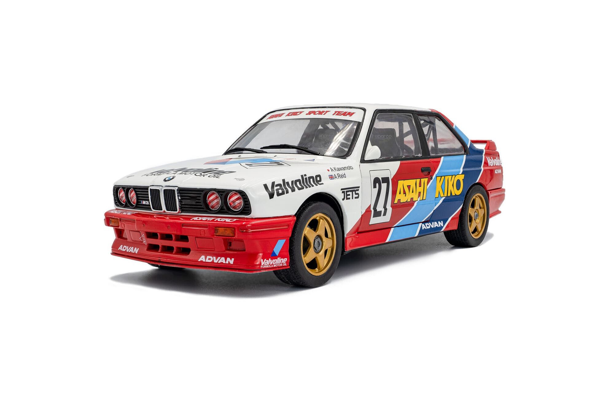 Solido Modellauto Solido 1:18 BMW E30 M3 #27 weiß Modellauto