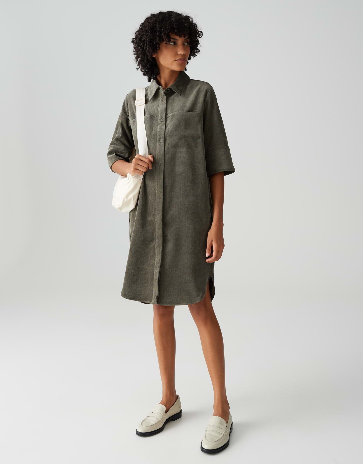 OPUS Hemdblusenkleid WINCHESTA im Hemdblusenstil
