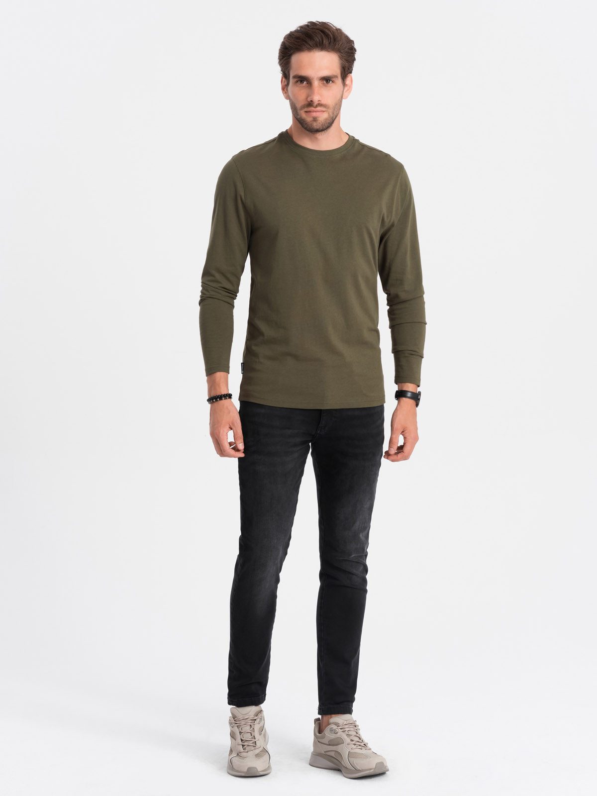 OMBRE Longsleeve Herren- Longsleeve Basic