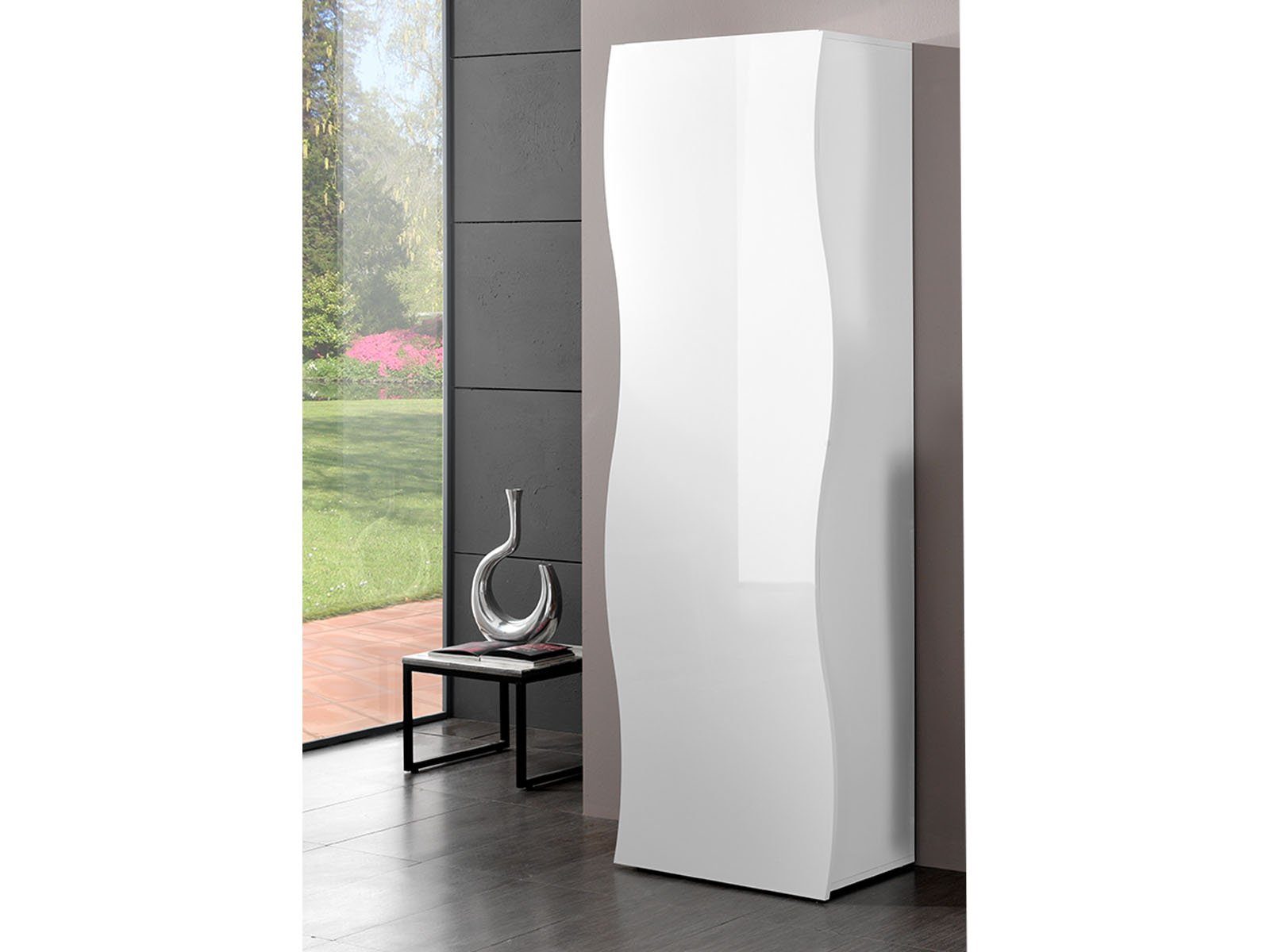 möbelando Garderobenschrank Onda 63 x 185 günstig online kaufen
