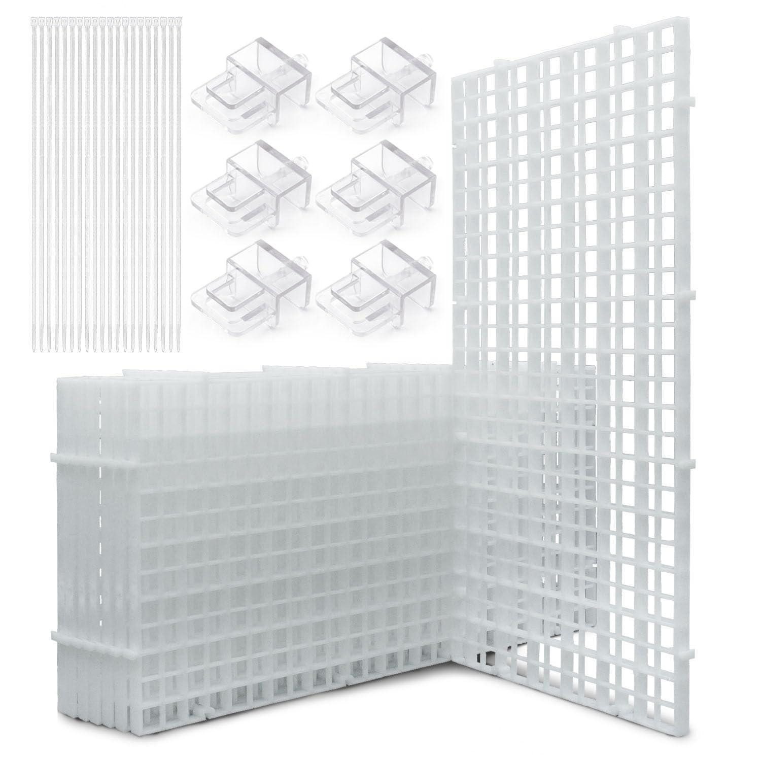 LuxusKollektion Gitterfolie Aquarium-Abdeckung Gitter 15x30cm (1-St)