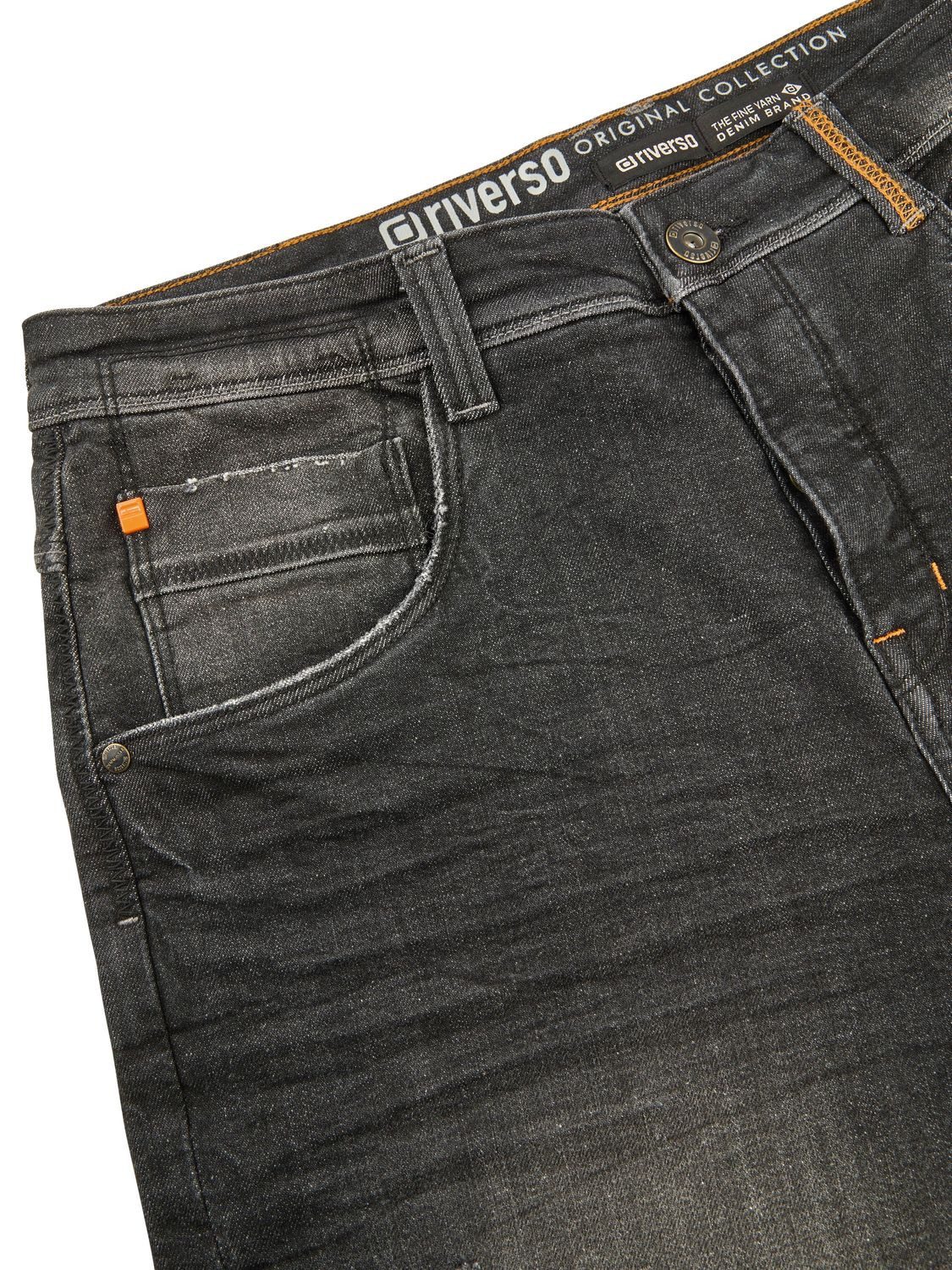 riverso Jeansshorts Herren Shorts RIVTom Regular Fit Bermudashorts mit Stretch