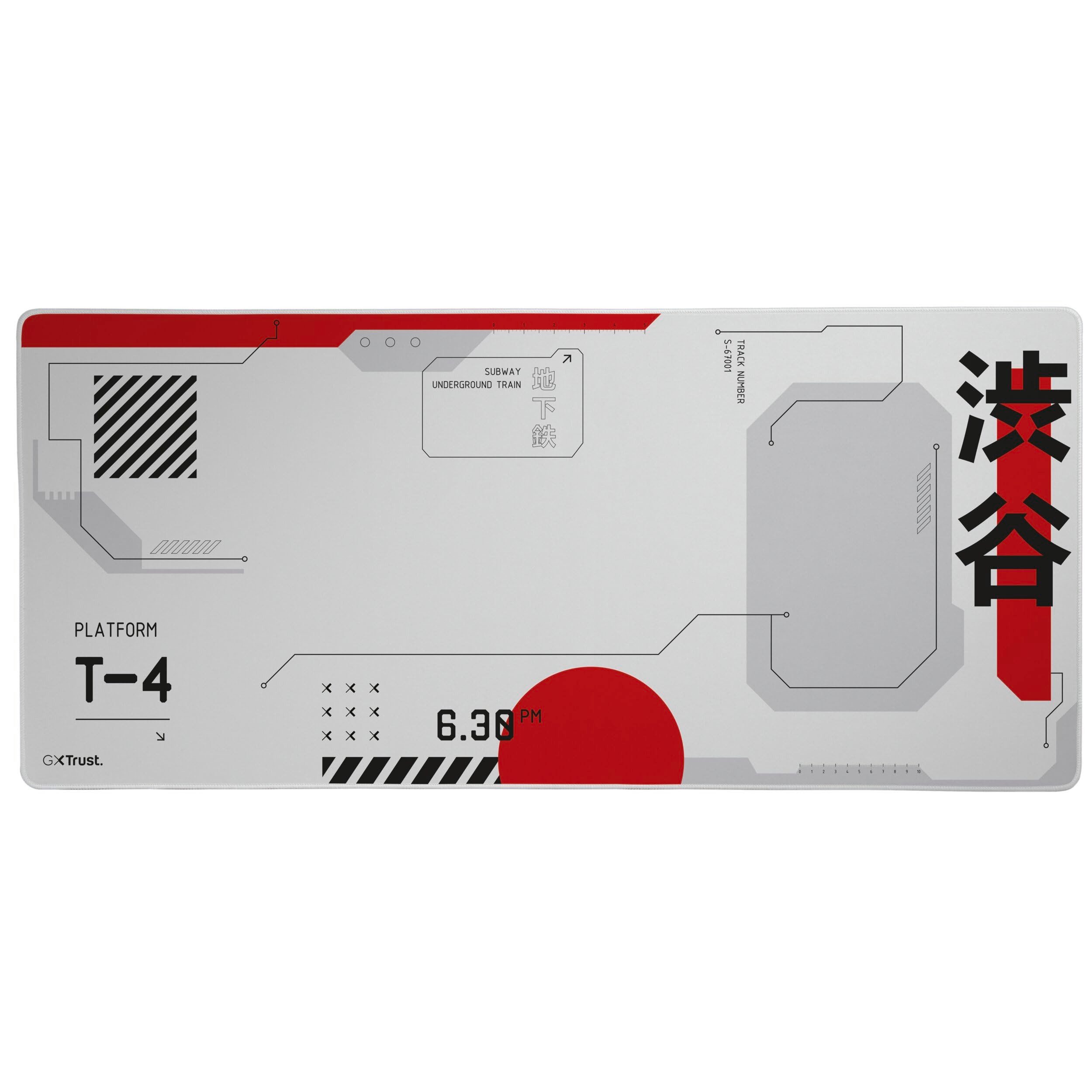 Trust Mauspad GXT 759 XXL, XXL Gaming-Mauspad mit rutschfester Unterseite