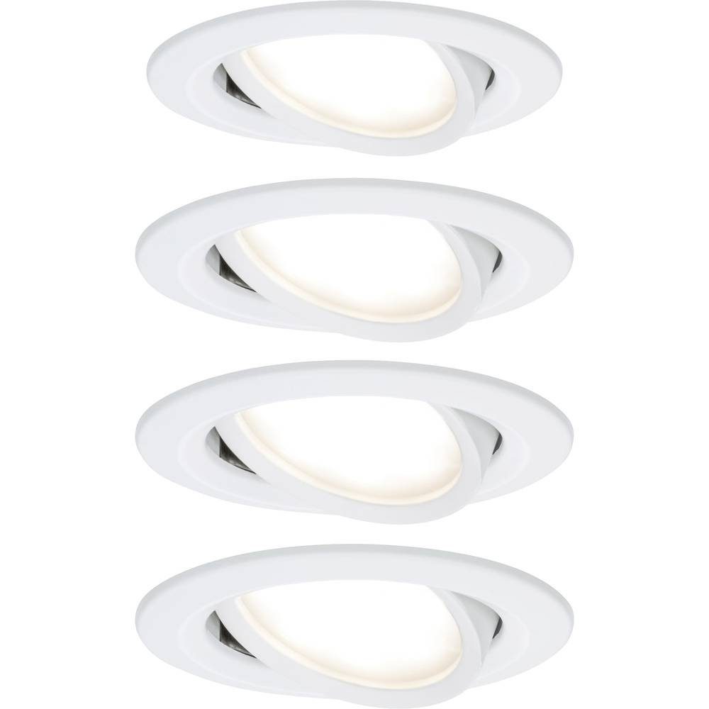 Paulmann LED Einbauleuchte LED Einbauleuchte Coin Basisset schwenkbar rund | Alle Lampen