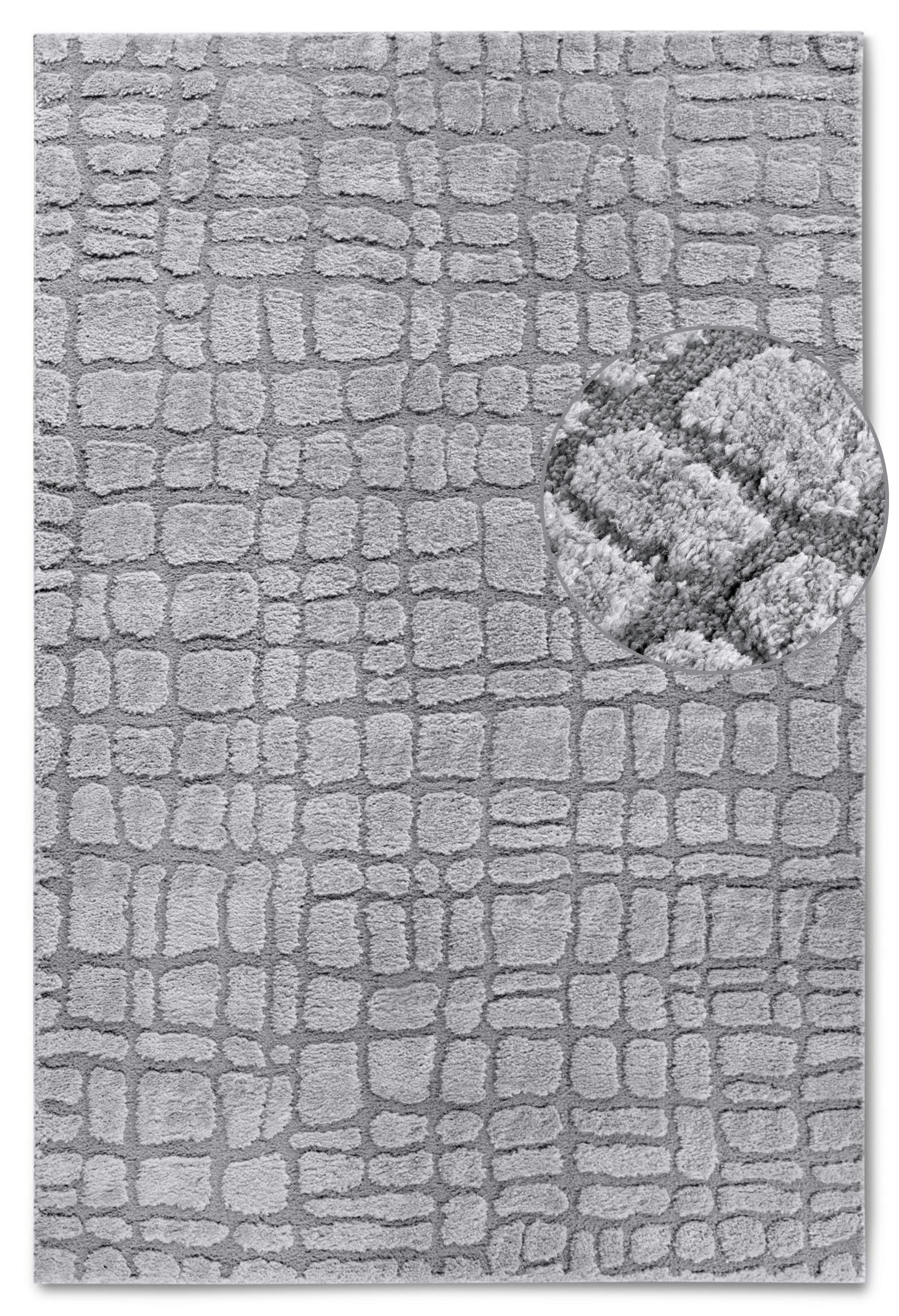 ELLE DECORATION Designteppich »Artistique«, rechteckig, 18 mm Höhe, Hochflo günstig online kaufen