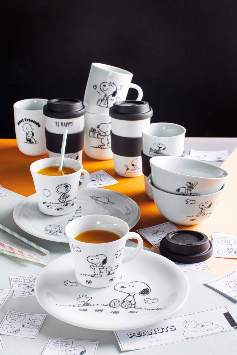 KAHLA Tasse Peanuts Space Obertasse 0,22l, Porzellan