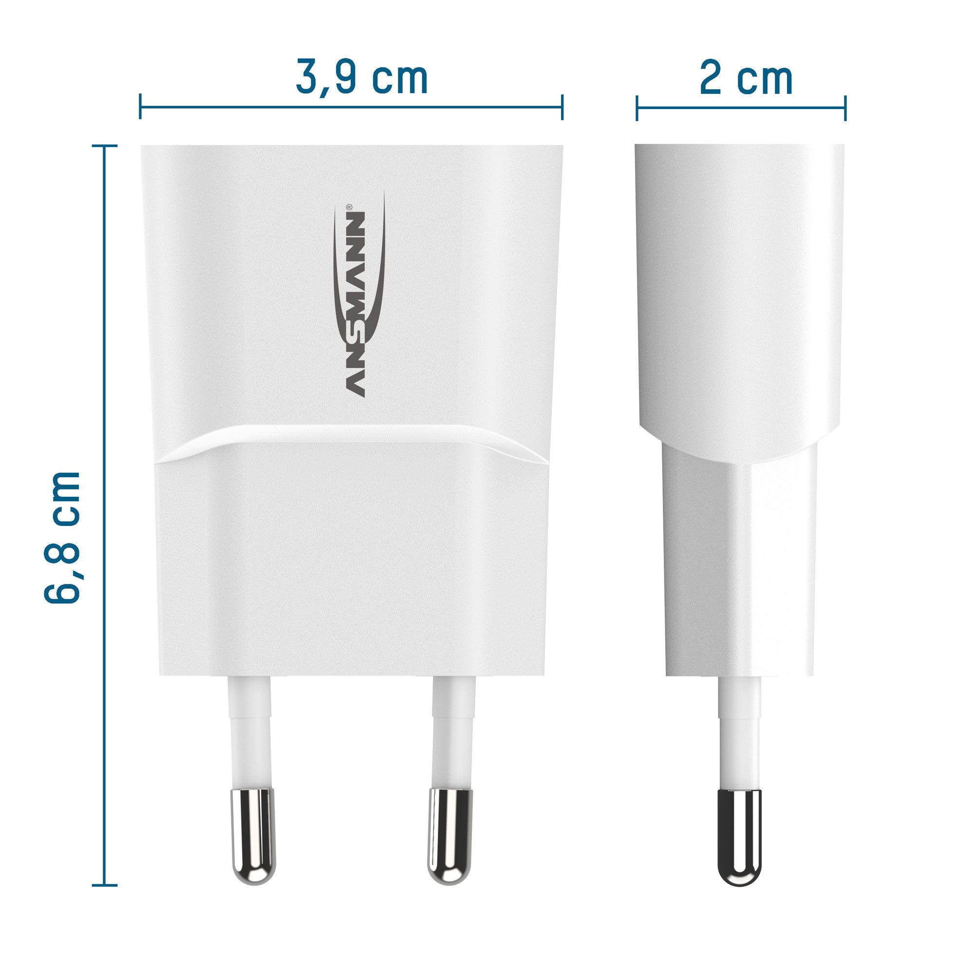 ANSMANN AG USB Ladegerät 5 W mit USB Schnellladung USB-Ladegerät – Bild 4 von 5