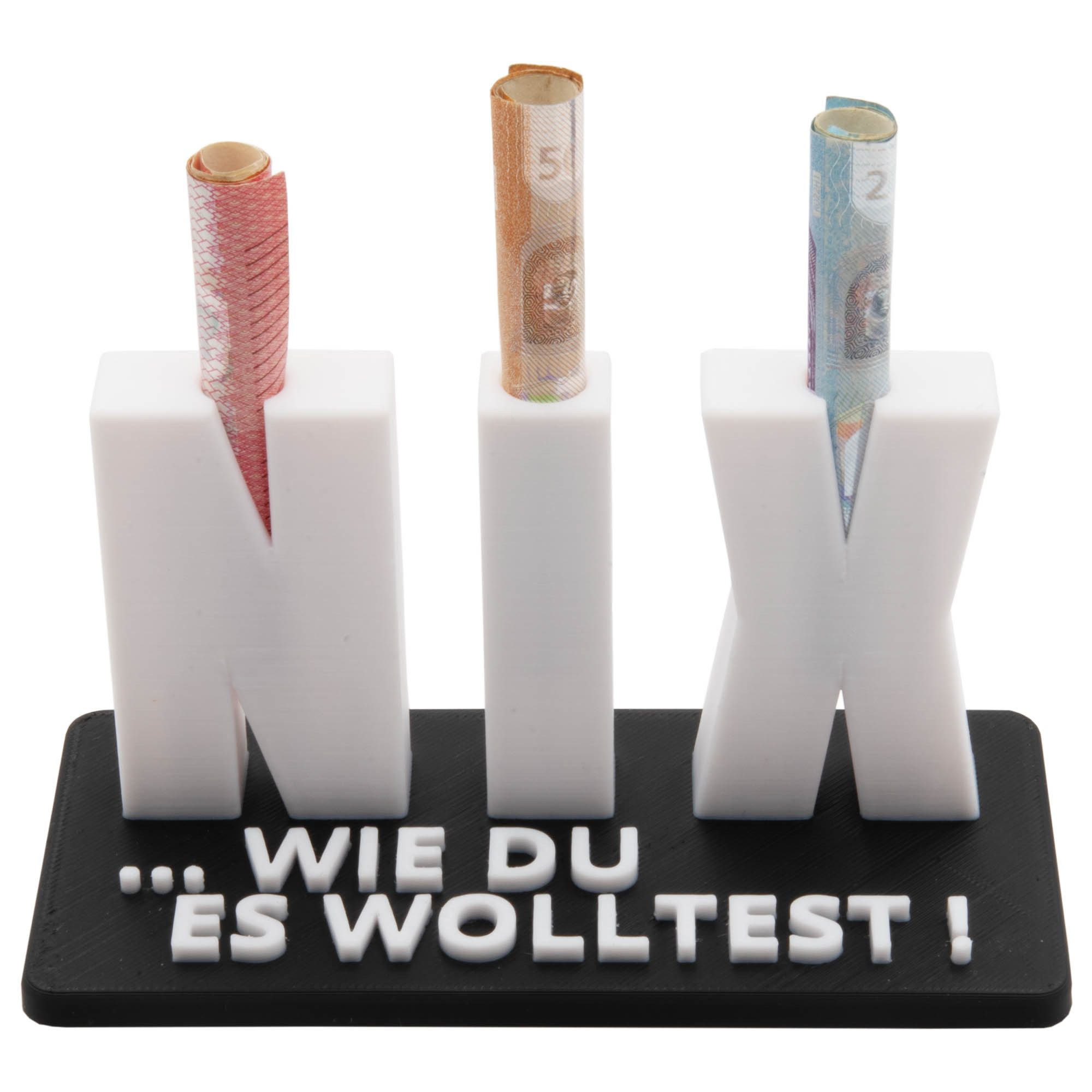 TSB Werk Geschenkbox Geschenk Geldgeschenk Nichts NIX Geburtstag, Geldscheingeschenk, Geschenkidee