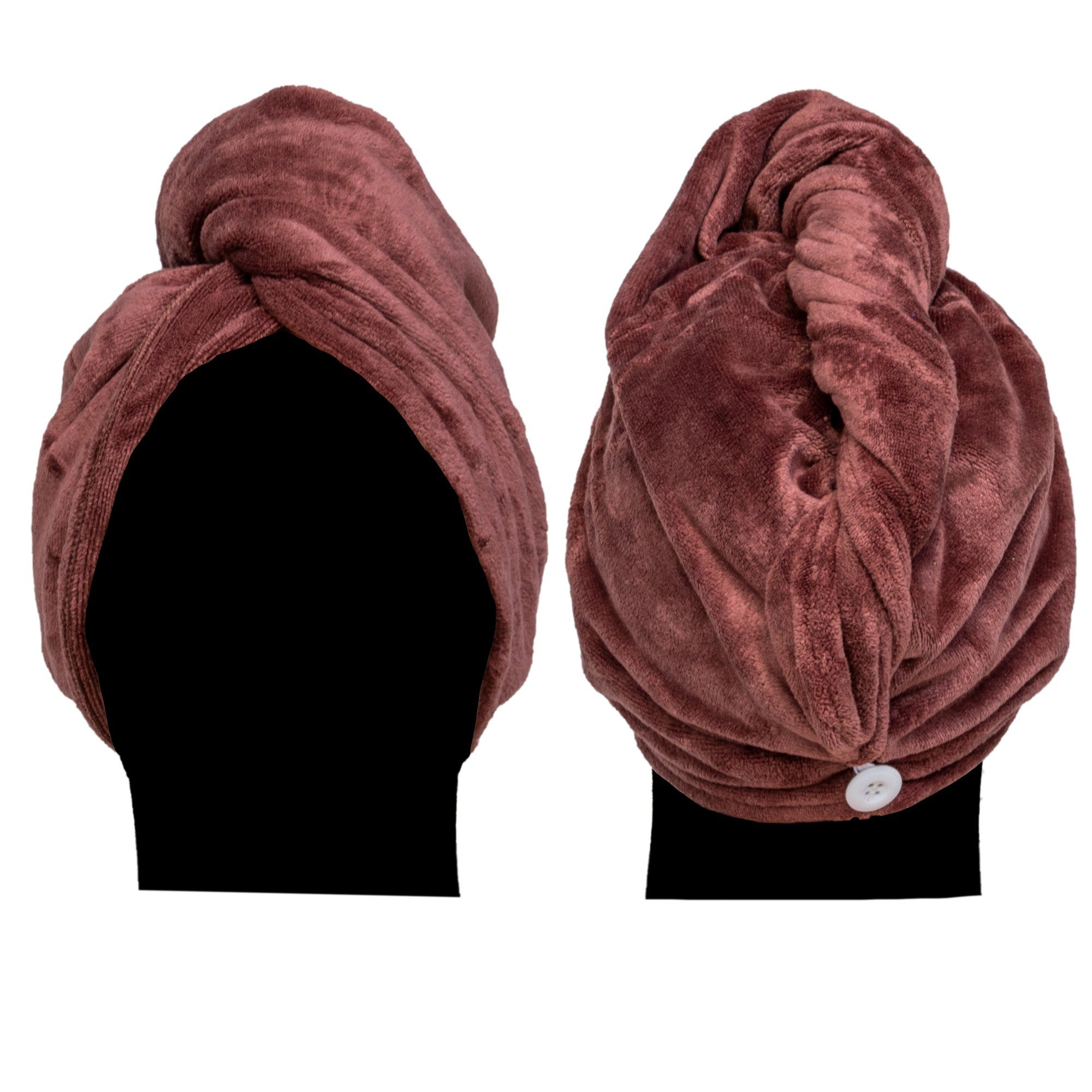 cosey Turban-Handtuch Mikrofaser Turban-Handtuch - Kopf-Handtuch, günstig online kaufen