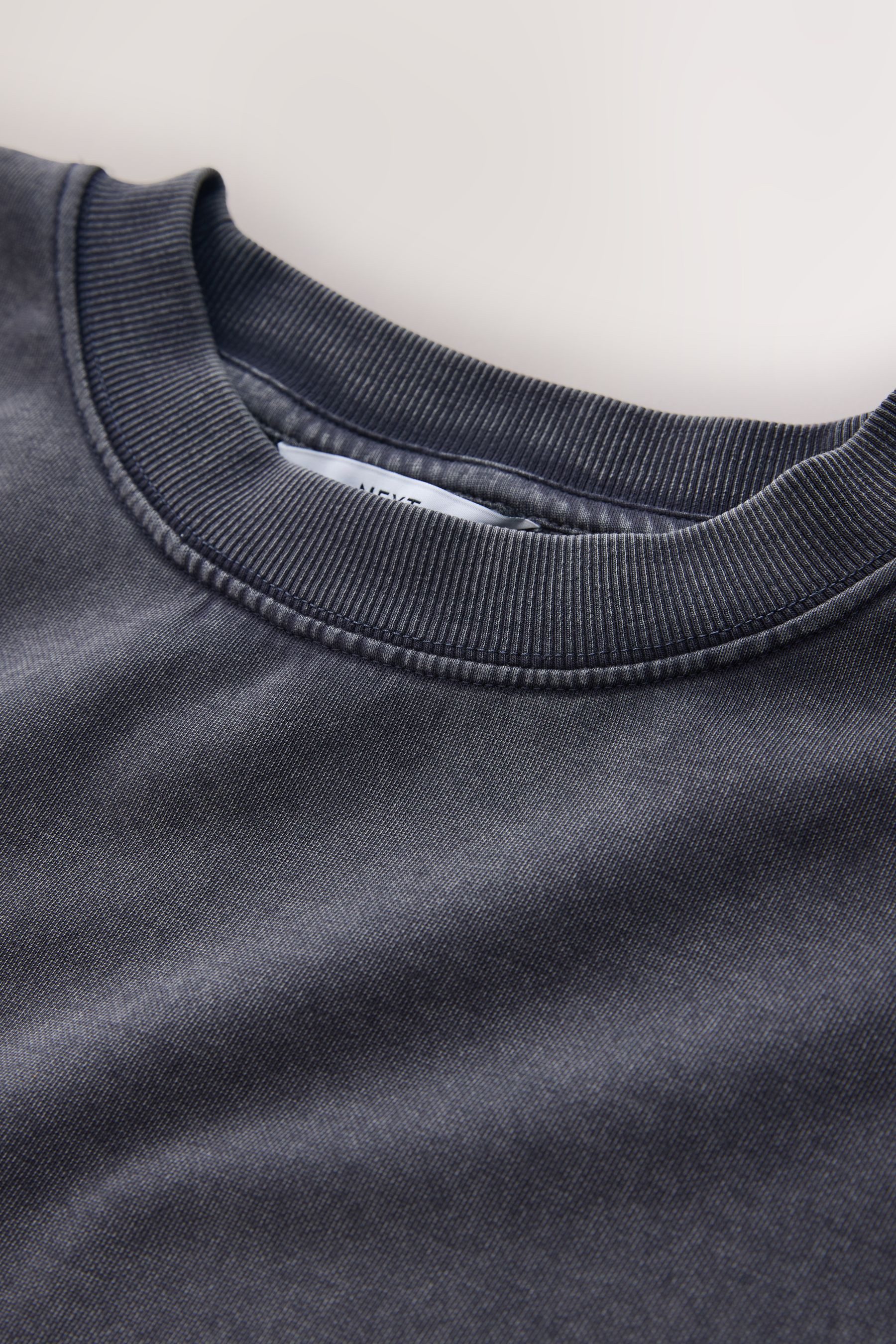 Next Sweater Sweat-Top mit kurzen Puffärmeln (1-tlg)