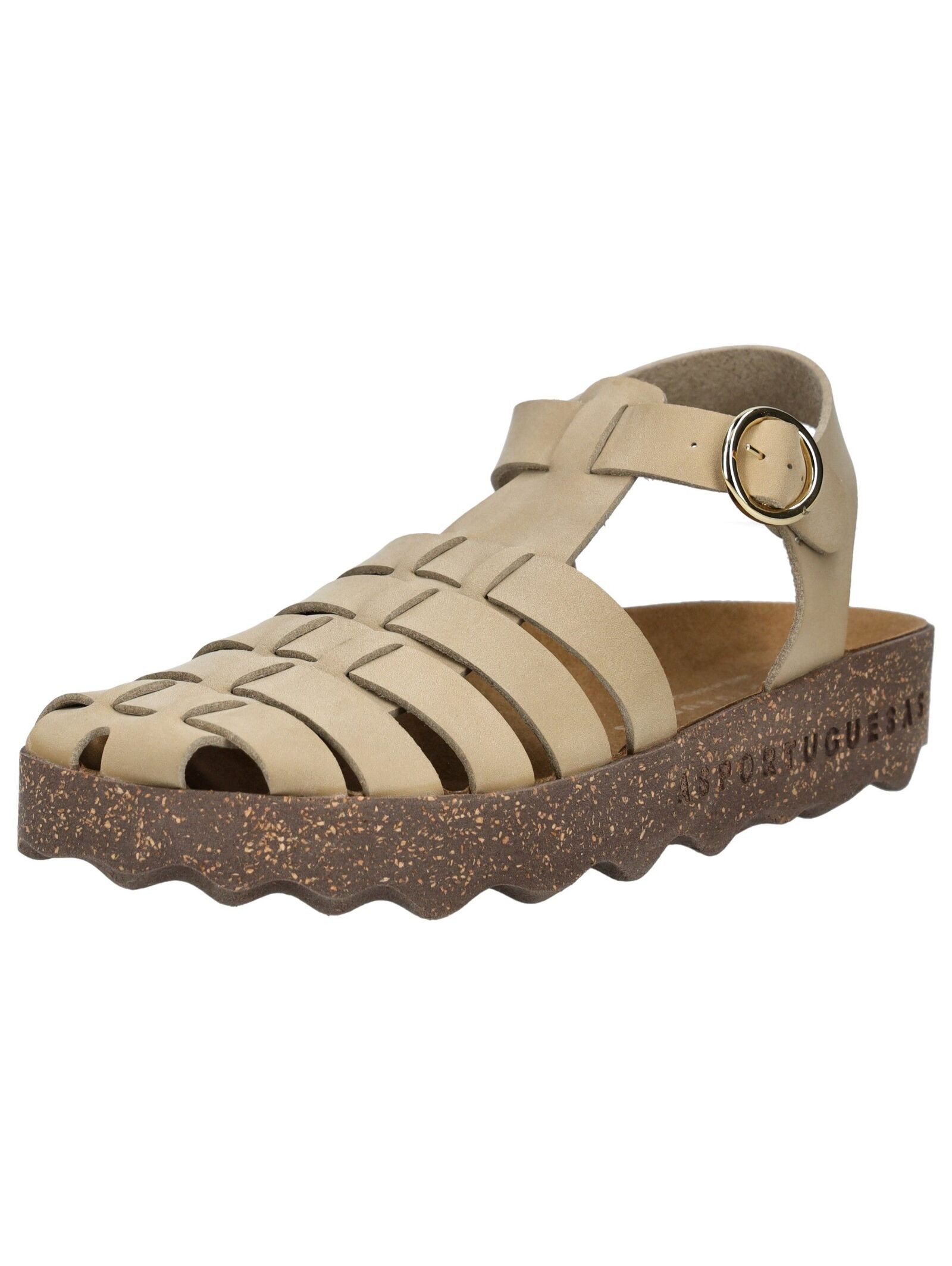 Asportuguesas Sandalen Lederimitat Riemchensandalette günstig online kaufen