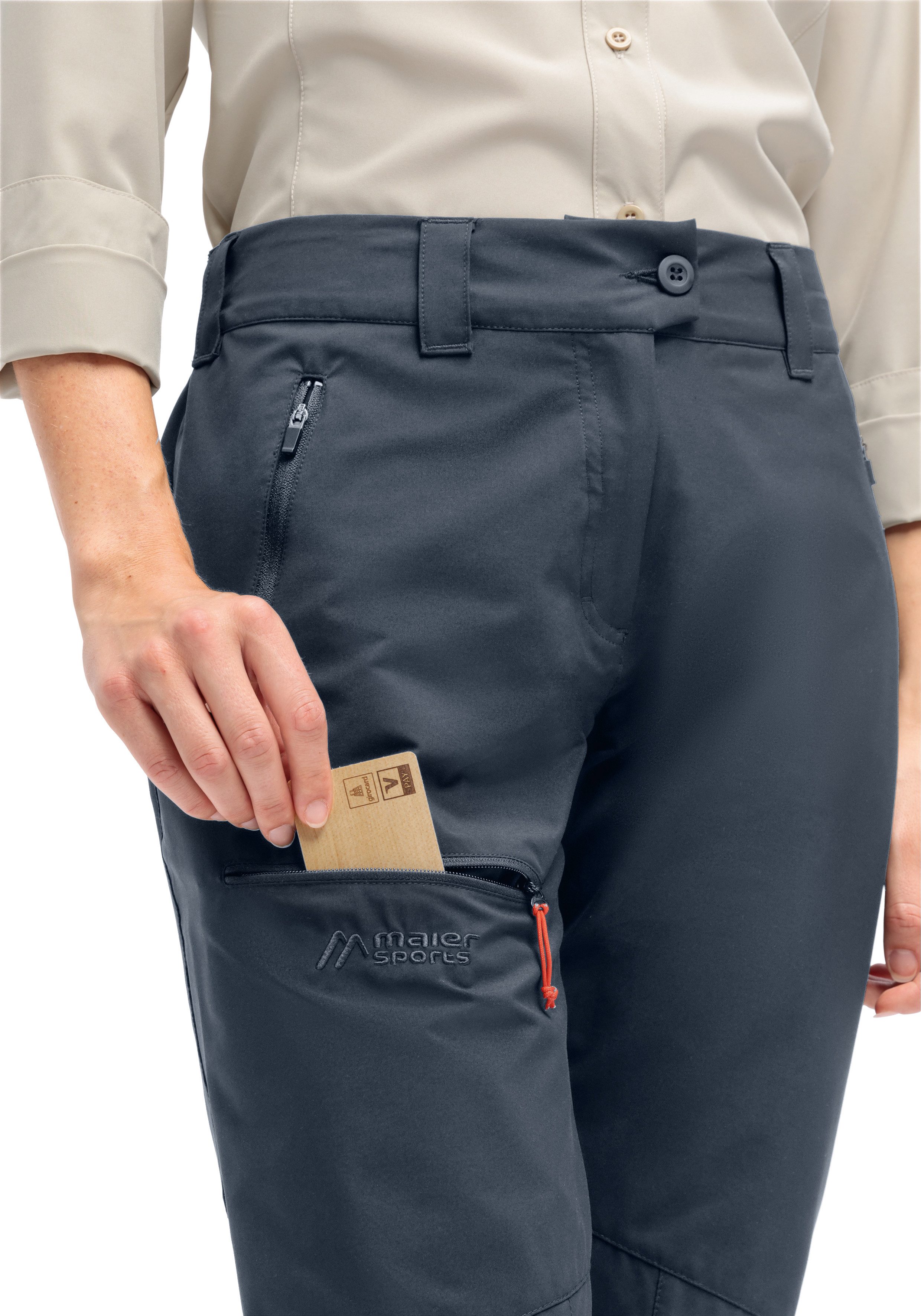 Maier Sports Outdoorhose Lulaka Loop Damen Wanderhose, atmungsaktive Funkti günstig online kaufen