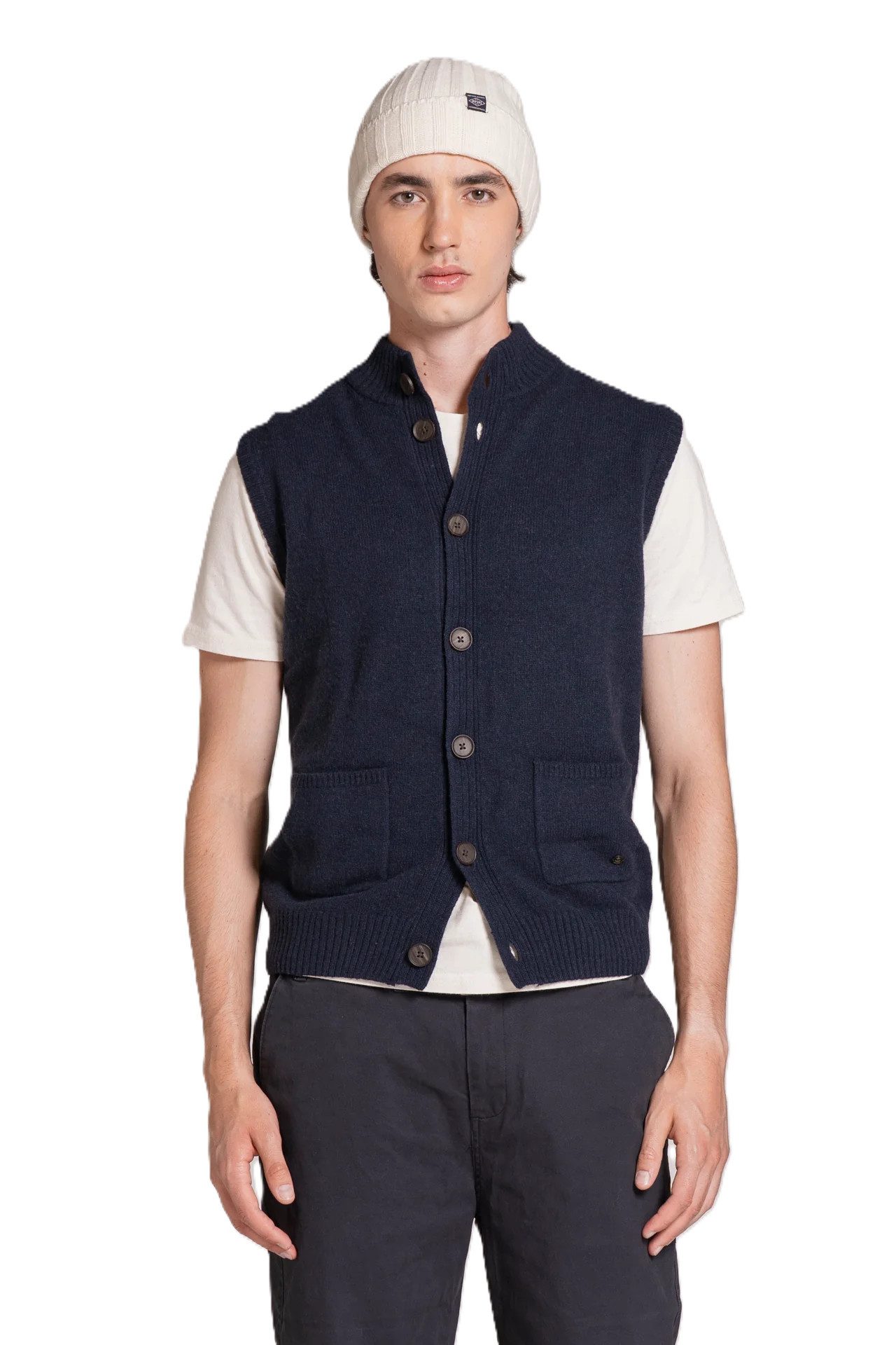 IMPURE Strickweste LITE CARDIGAN IN LAMBSWOOL - Weste - Strickweste