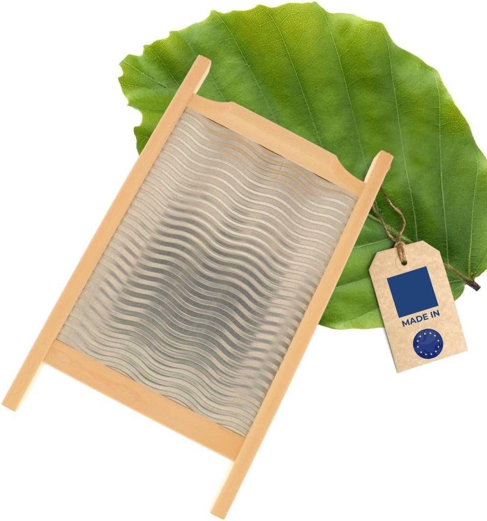 Hofmeister Wäschewanne Waschbrett Buchenholz 55 cm