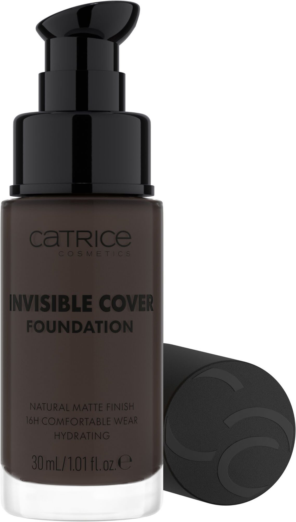 Catrice Foundation Invisible Cover Foundation, 3-tlg., mit langanhaltendem Finish