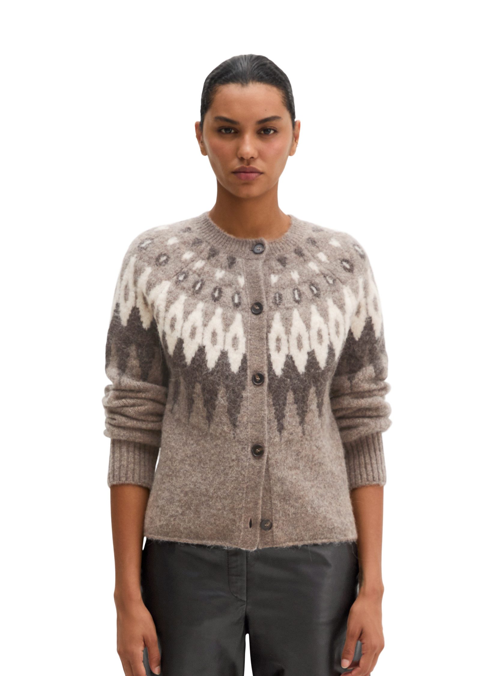 Marc O'Polo Cardigan aus kuscheligem Wolle-Alpakawolle-Mix