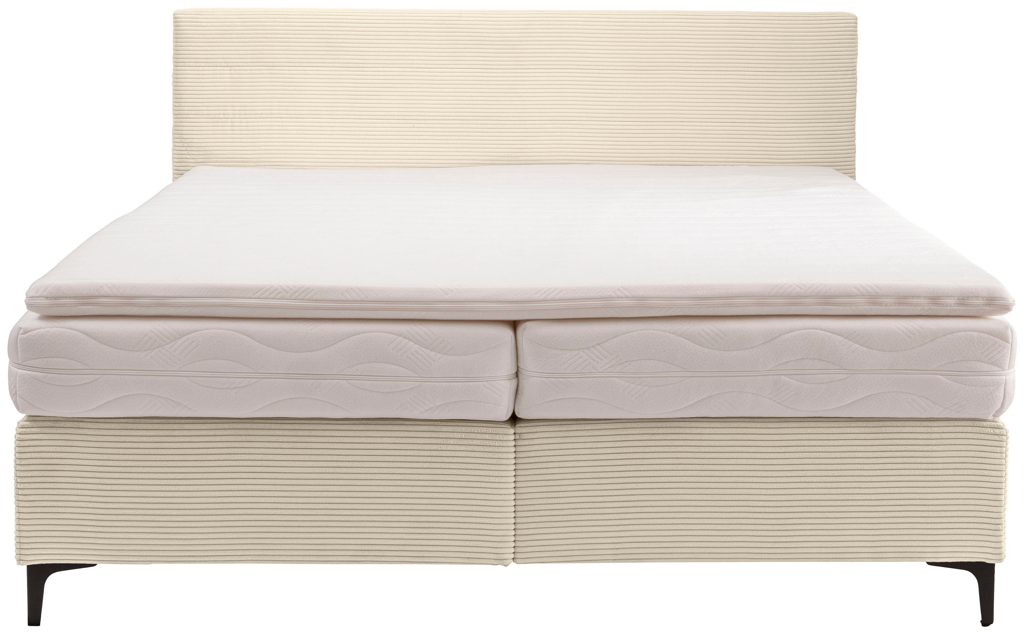 alina Boxspringbett Pico, inkl. Matratzen und Topper