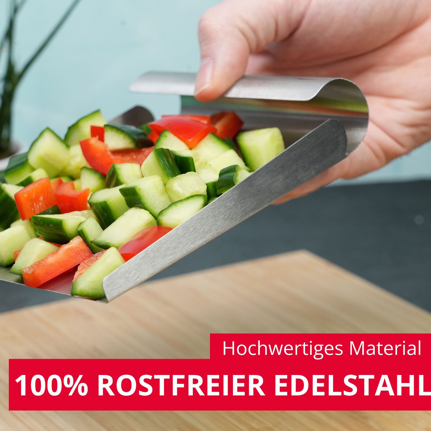 WESTMARK Küchenschaufel / Gemüseschaufel, hochwertig, ideal für die Zubereitung von Obst und – Bild 5 von 5