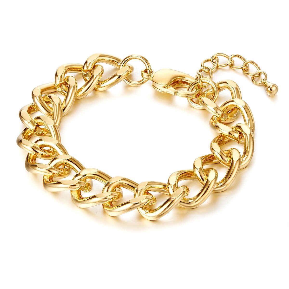 Lulu & Jane Armband gelbgold, Metall-Legierung