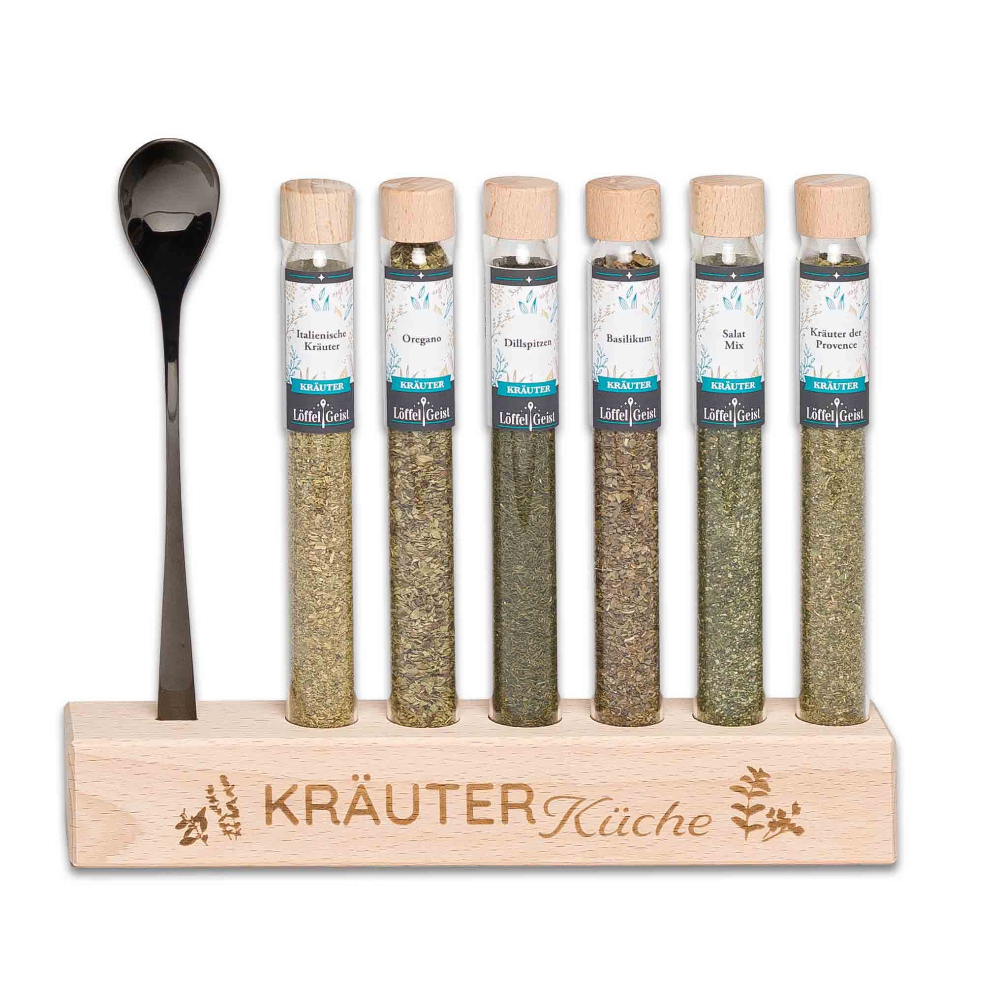 Löffelgeist Lebensmittel-Geschenkset Kräuterküche