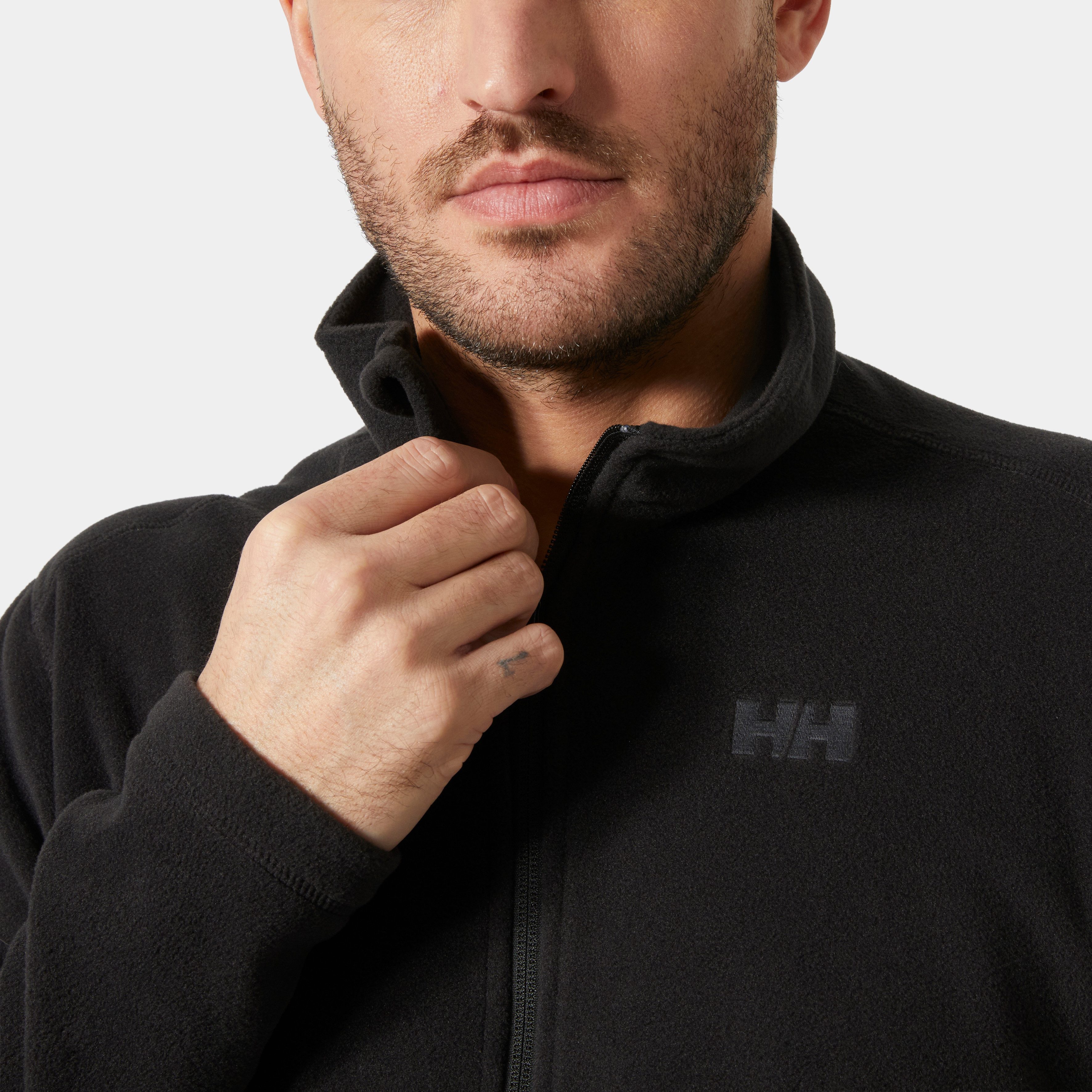 Helly Hansen Fleecejacke DAYBREAKER FLEECE JACKET mit Windschutzblende, unifarben – Bild 4 von 5